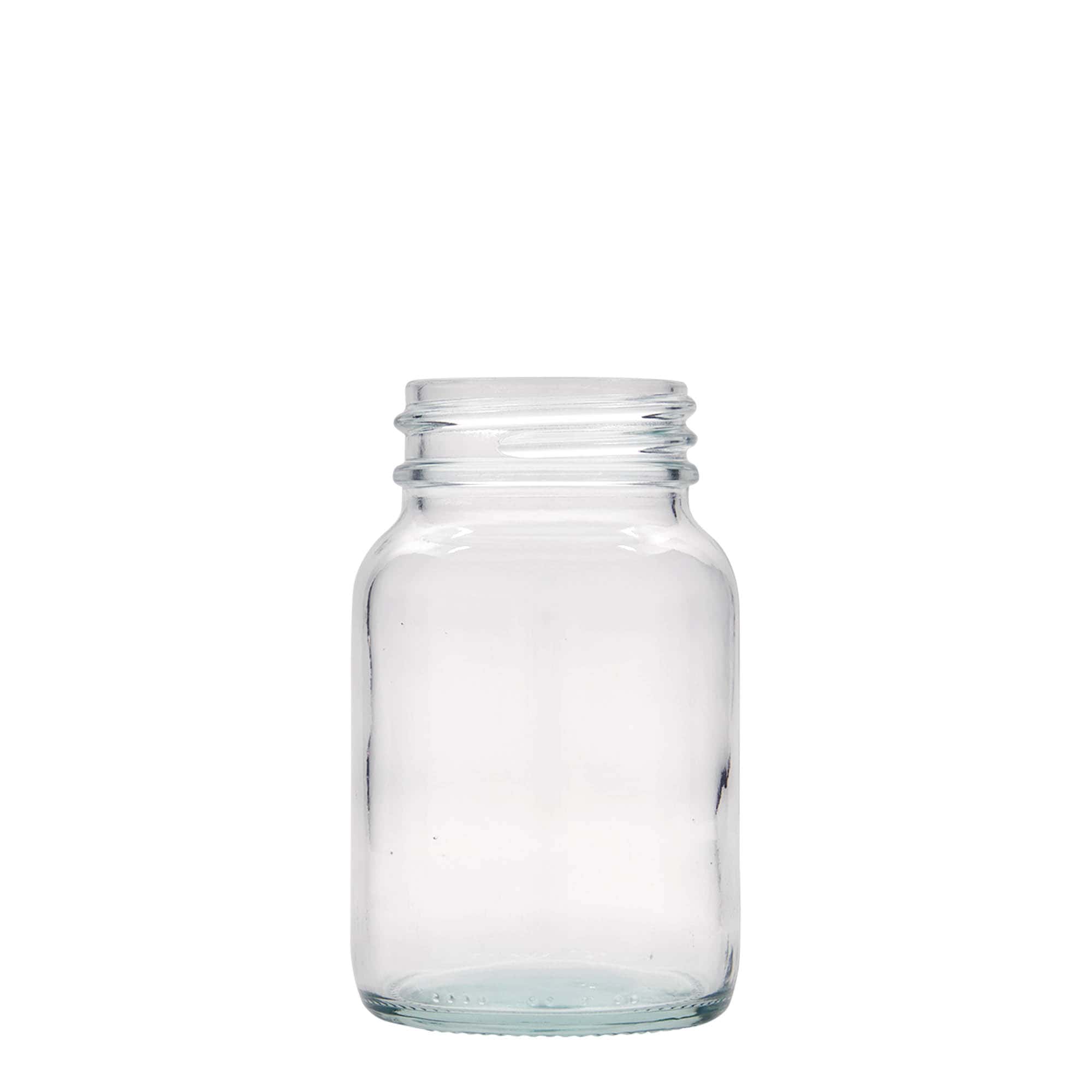 250 ml széles nyakú üveg, nyílás: DIN 55