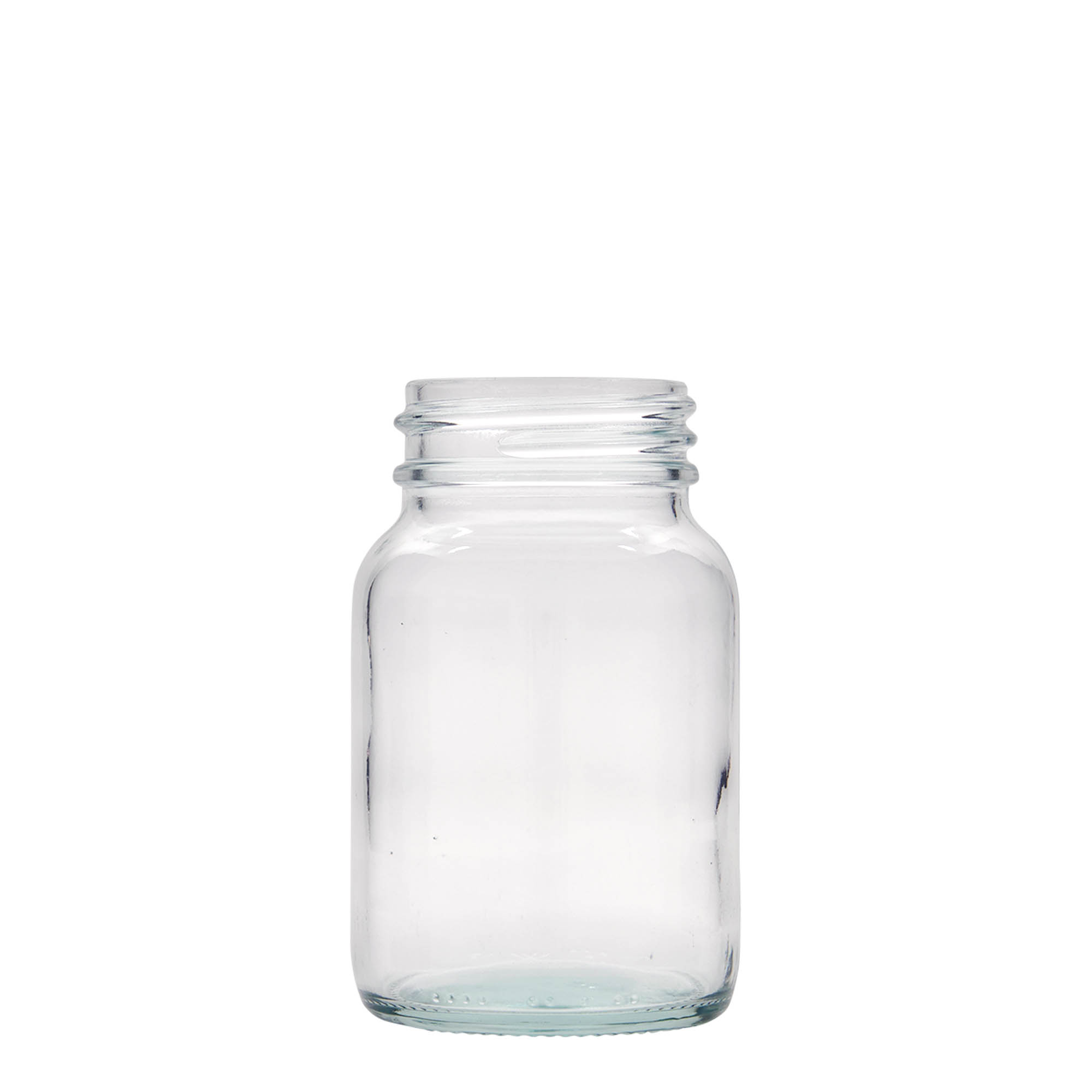 250 ml széles nyakú üveg, nyílás: DIN 55