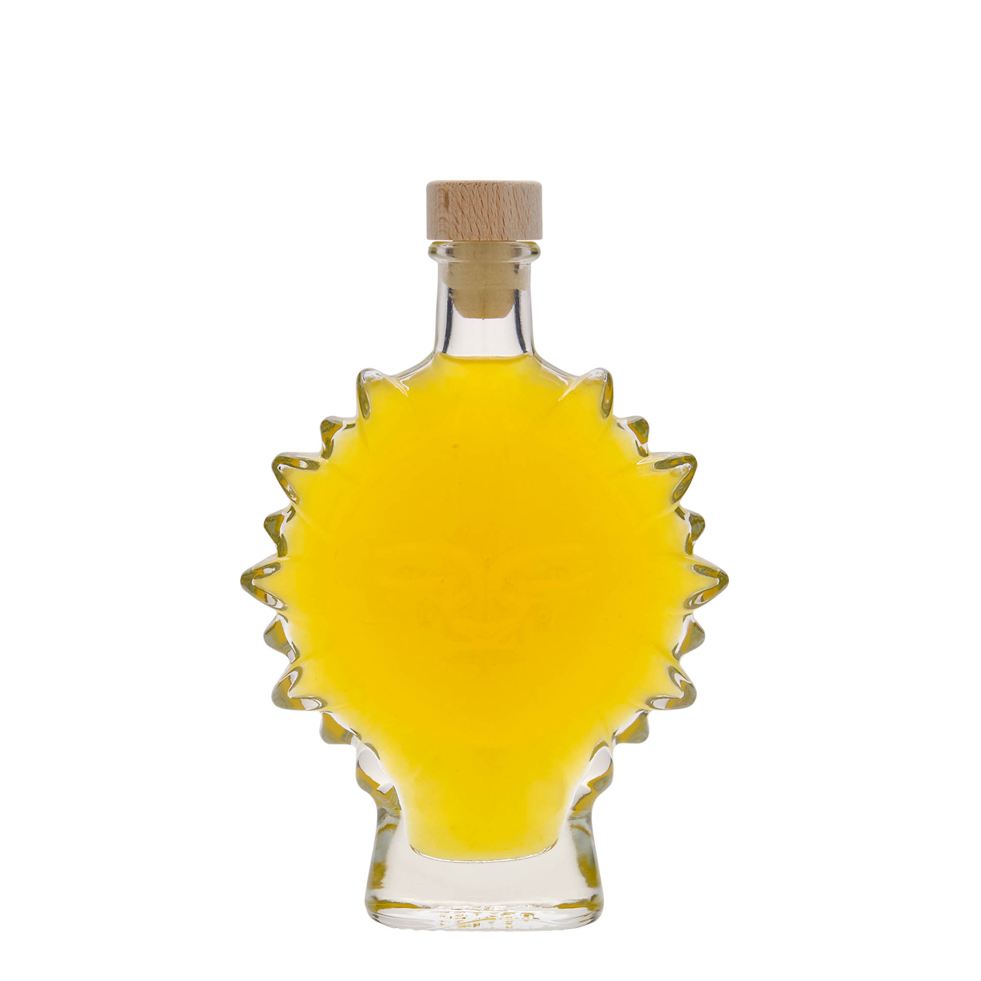 200 ml üvegpalack 'Sonne', nyílás: parafa