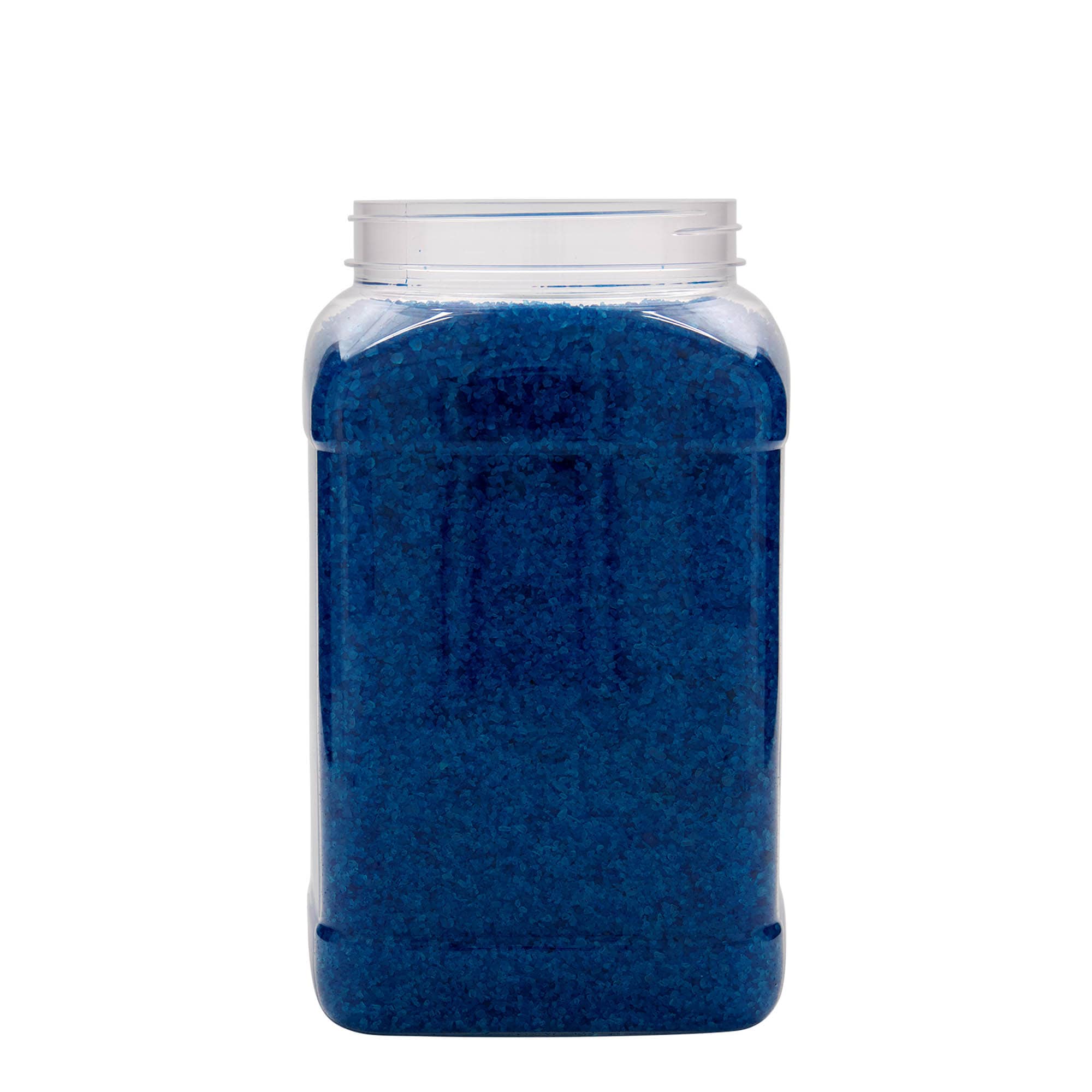 3.000 ml PET-doboz 'Dana', négyzet alakú, műanyag, nyílás: 110/400
