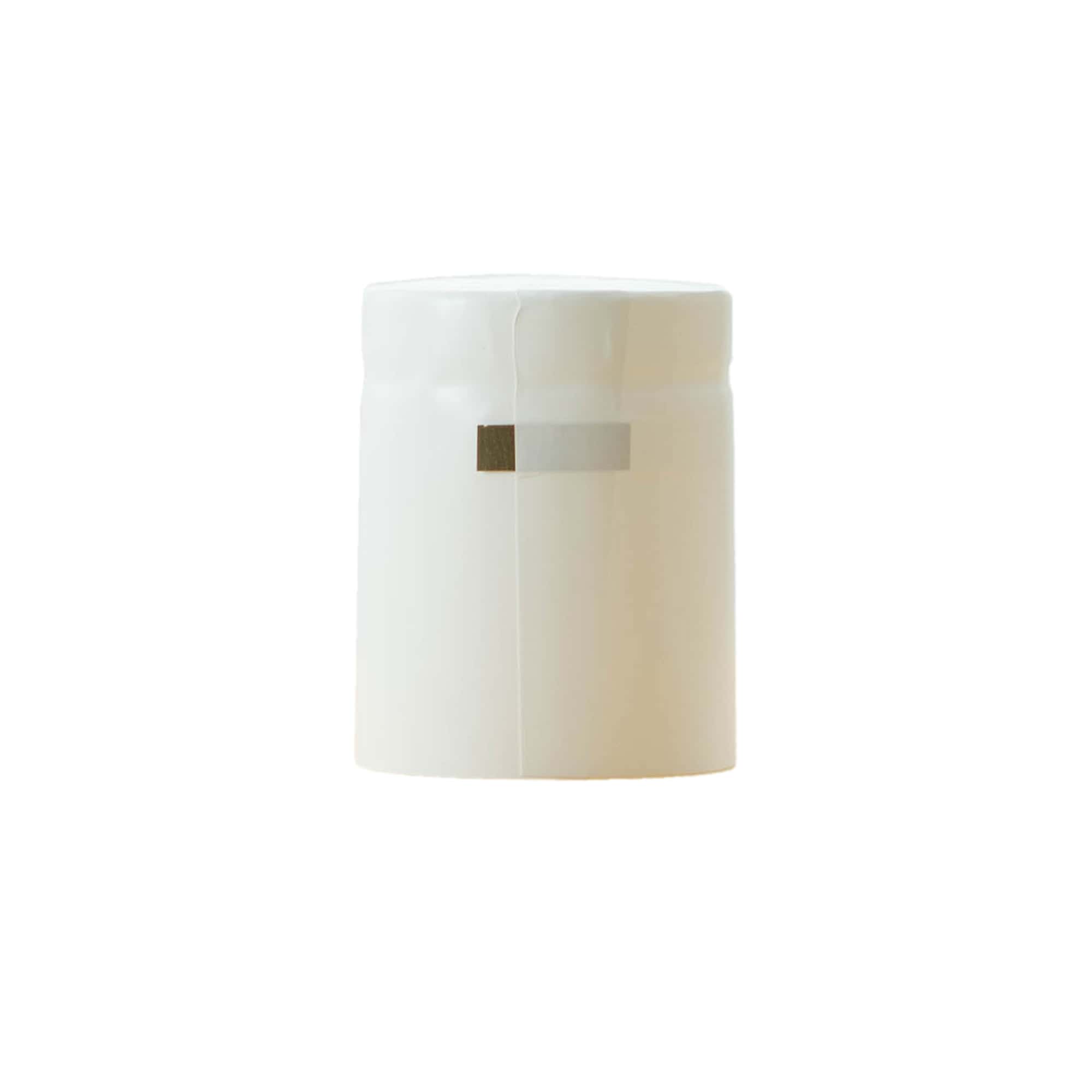 Húzózár 32x41, PVC-műanyag, fehér