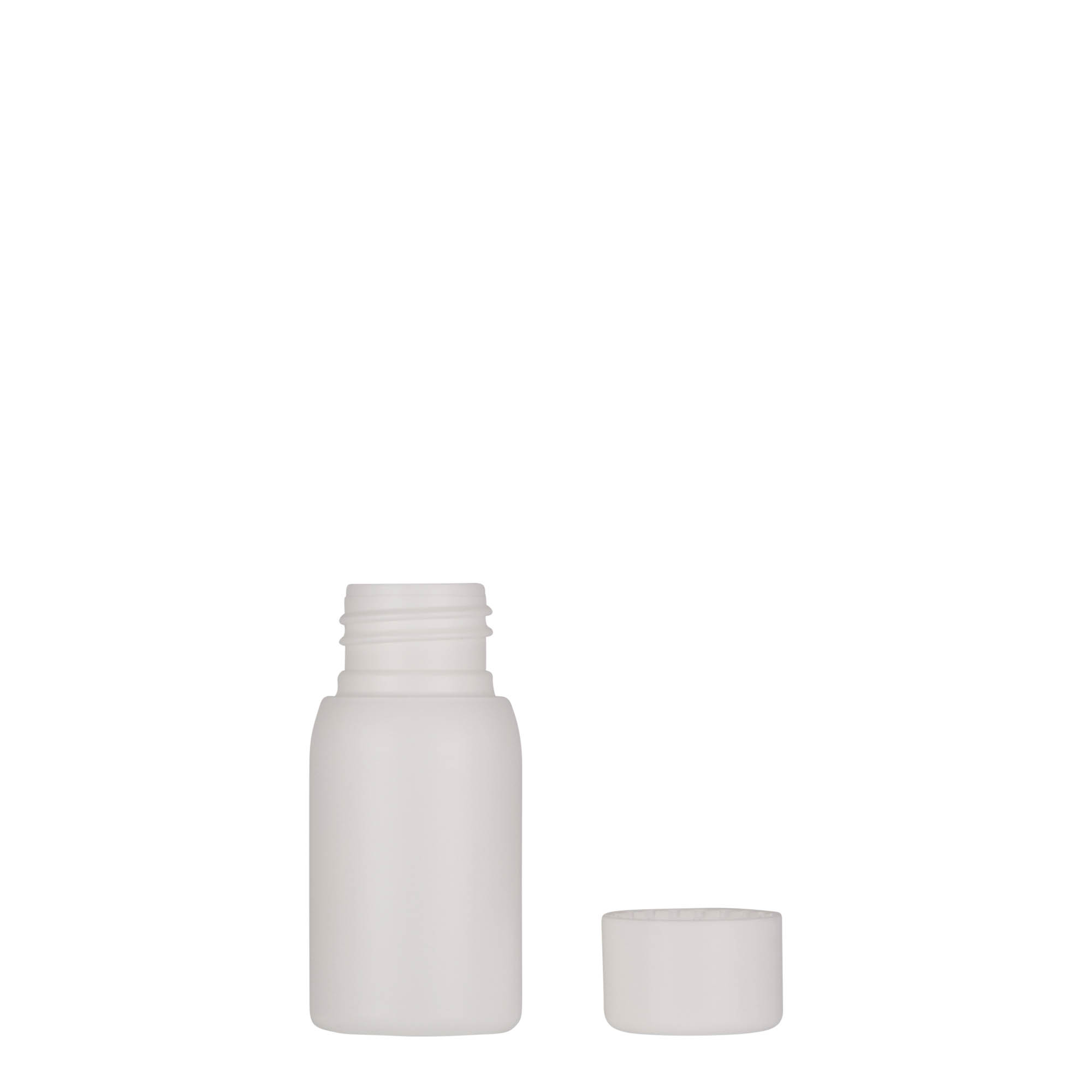 30 ml műanyag palack 'Tuffy', HDPE, fehér, nyakméret: 24/410 30 ml műanyag palack 'Tuffy', HDPE, fehér, nyakméret: 24/410
