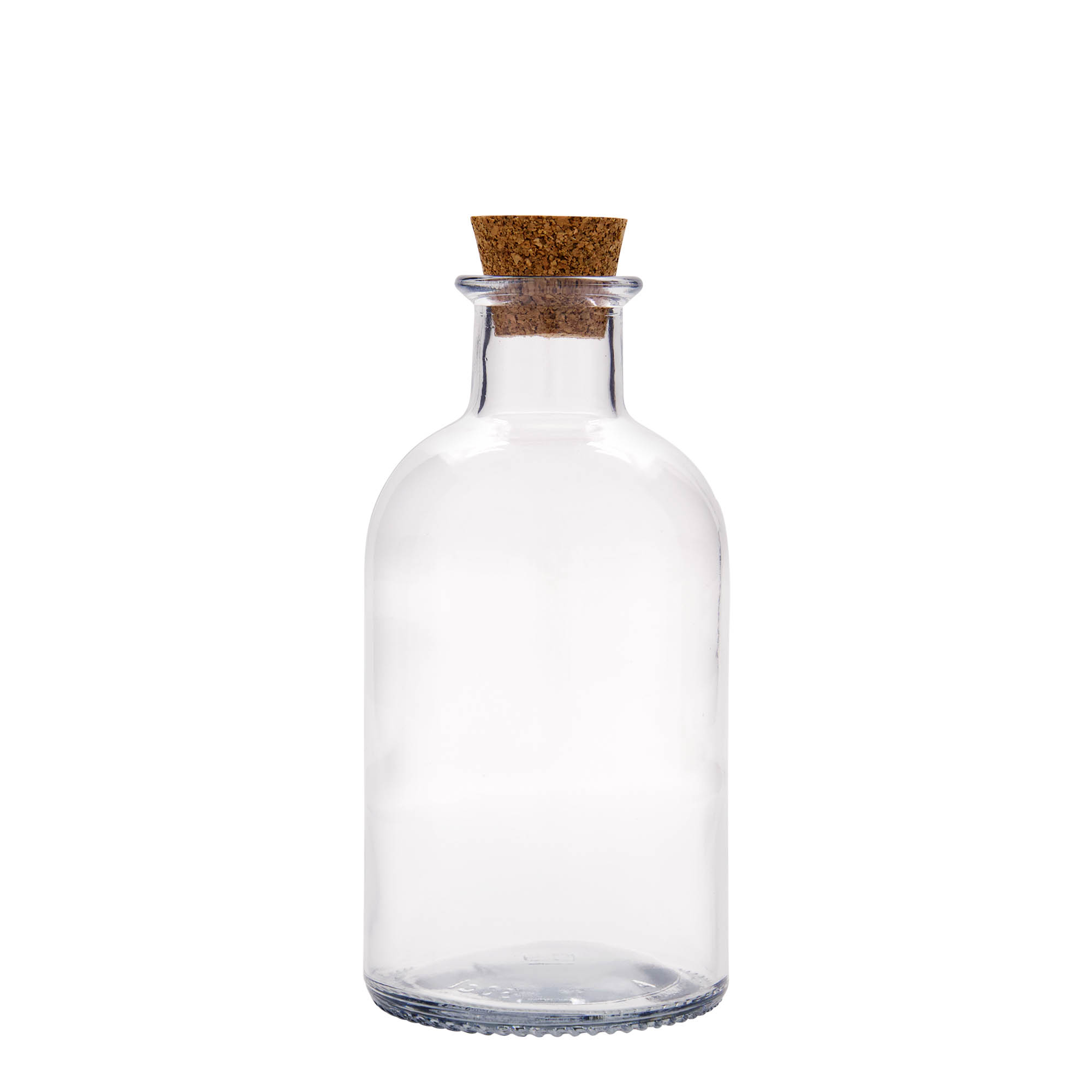 500 ml üvegpalack patikárius 'Italia', nyak: parafa 500 ml üvegpalack patikárius 'Italia', nyak: parafa
