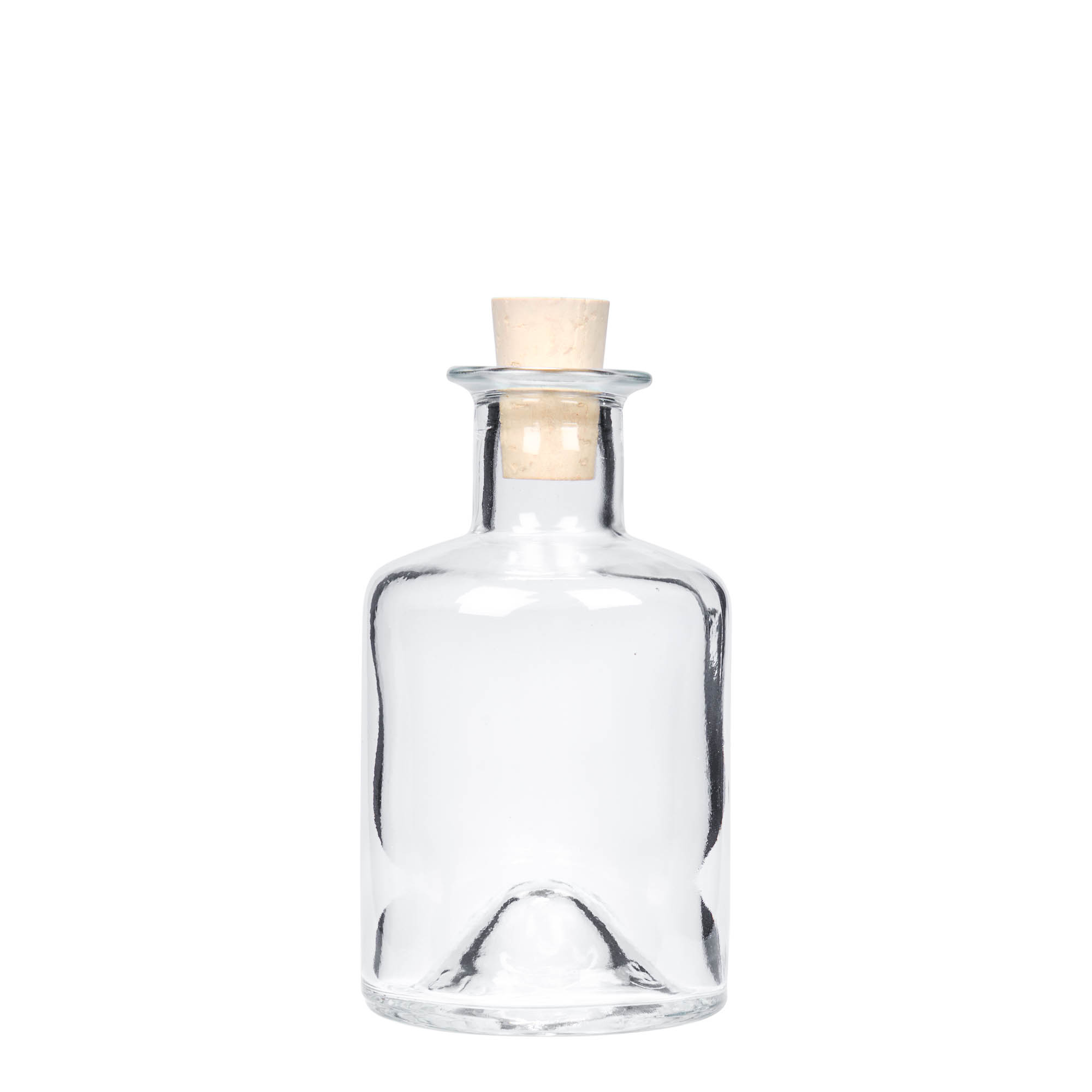 200 ml üveg palack patikus, nyílás: parafa 200 ml üveg palack patikus, nyílás: parafa