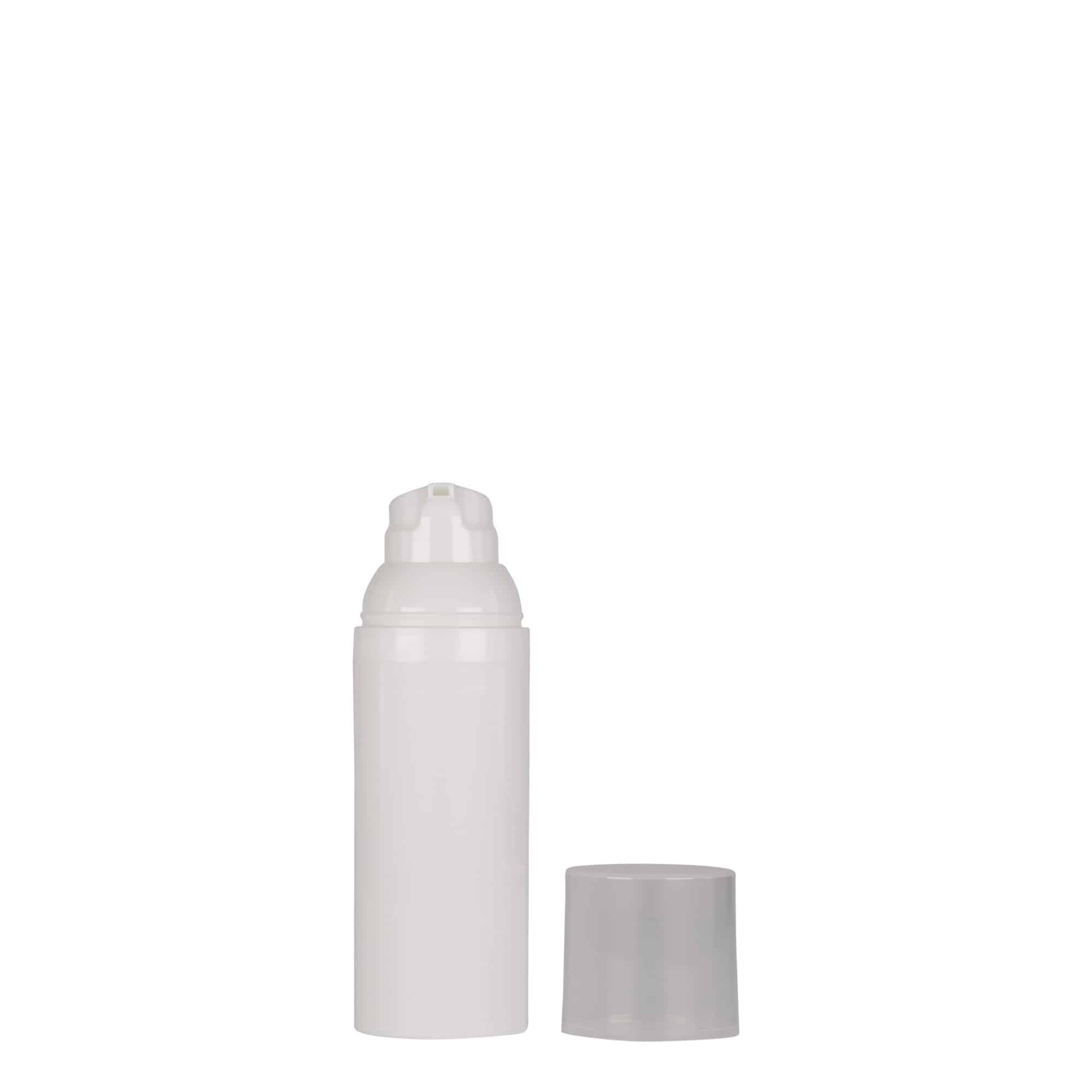 50 ml légmentes adagoló 'Mezzo', PP-műanyag, fehér