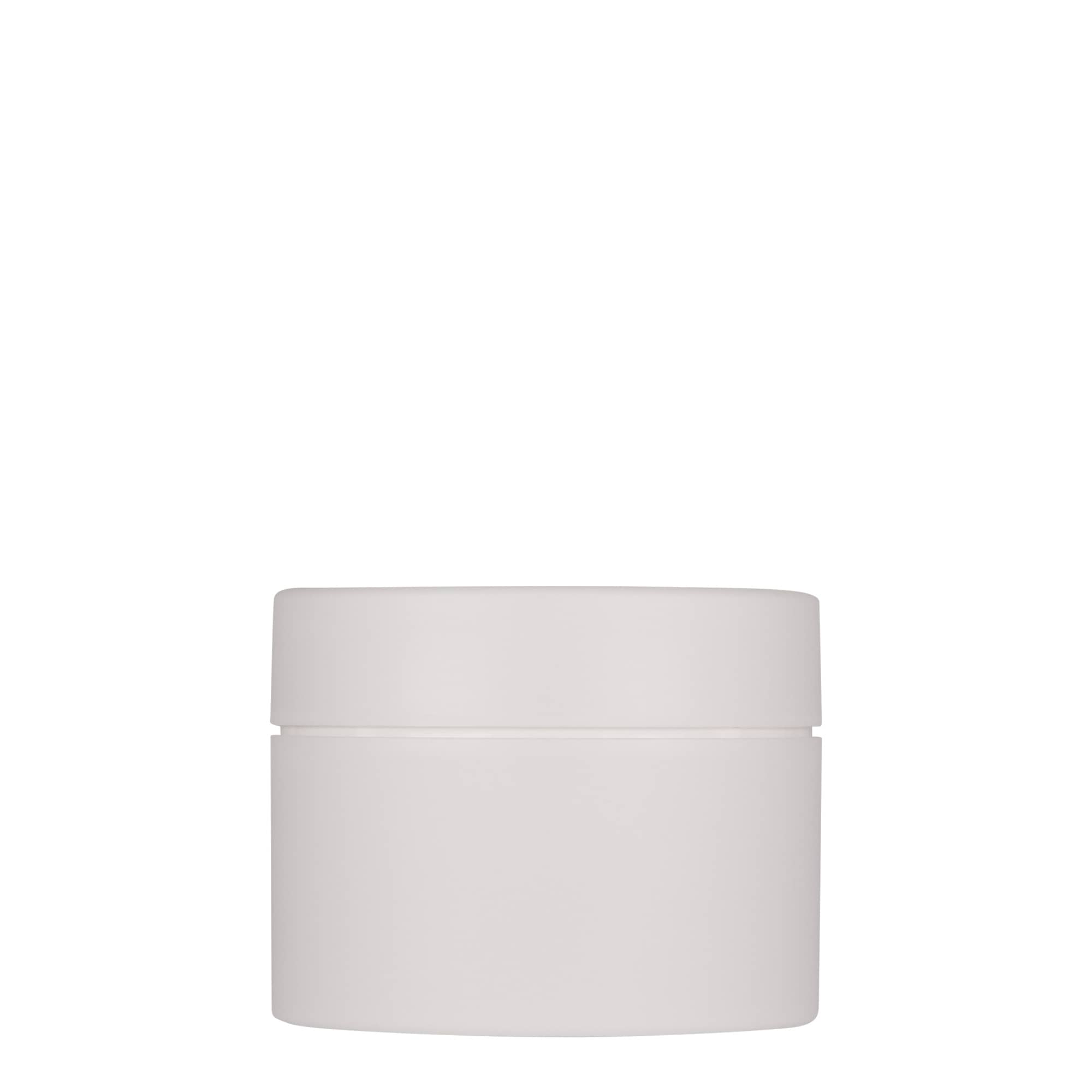 150 ml műanyag doboz 'Antonella', PP, fehér, nyílás: csavarzár