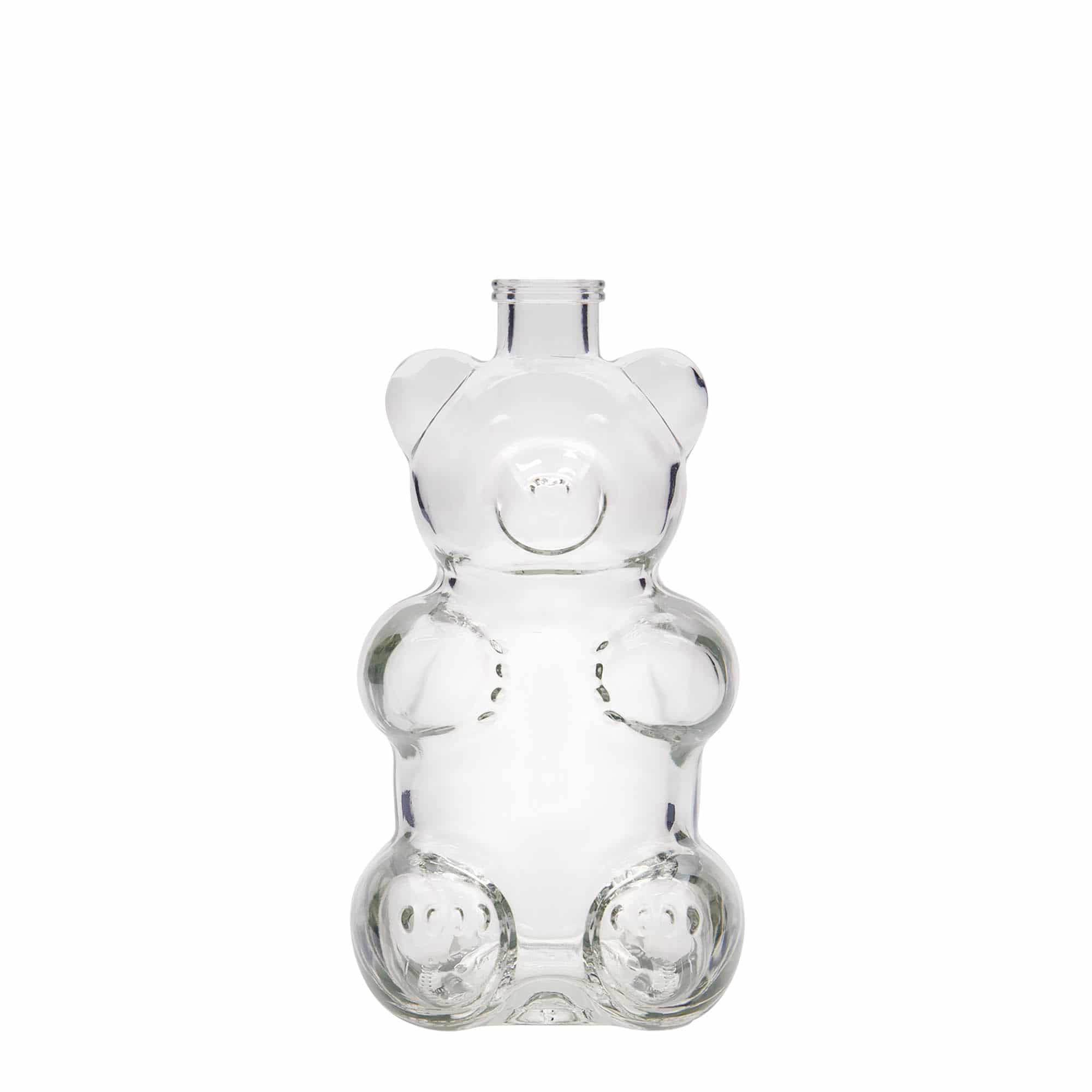 350 ml üveges palack 'Medve', nyílás: dugó