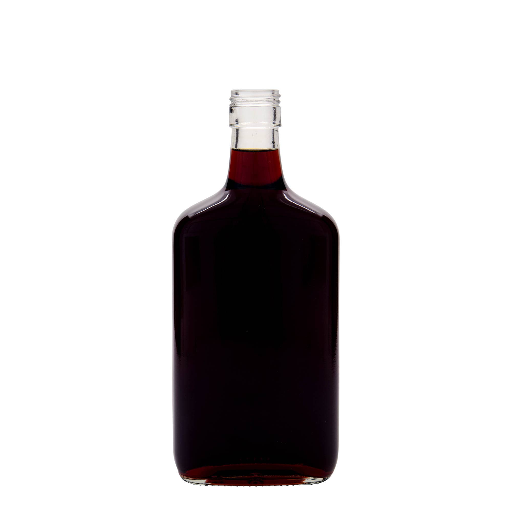 700 ml-es üvegpalack 'Amaretto', négyszögletű, szájnyílás: PP 31,5