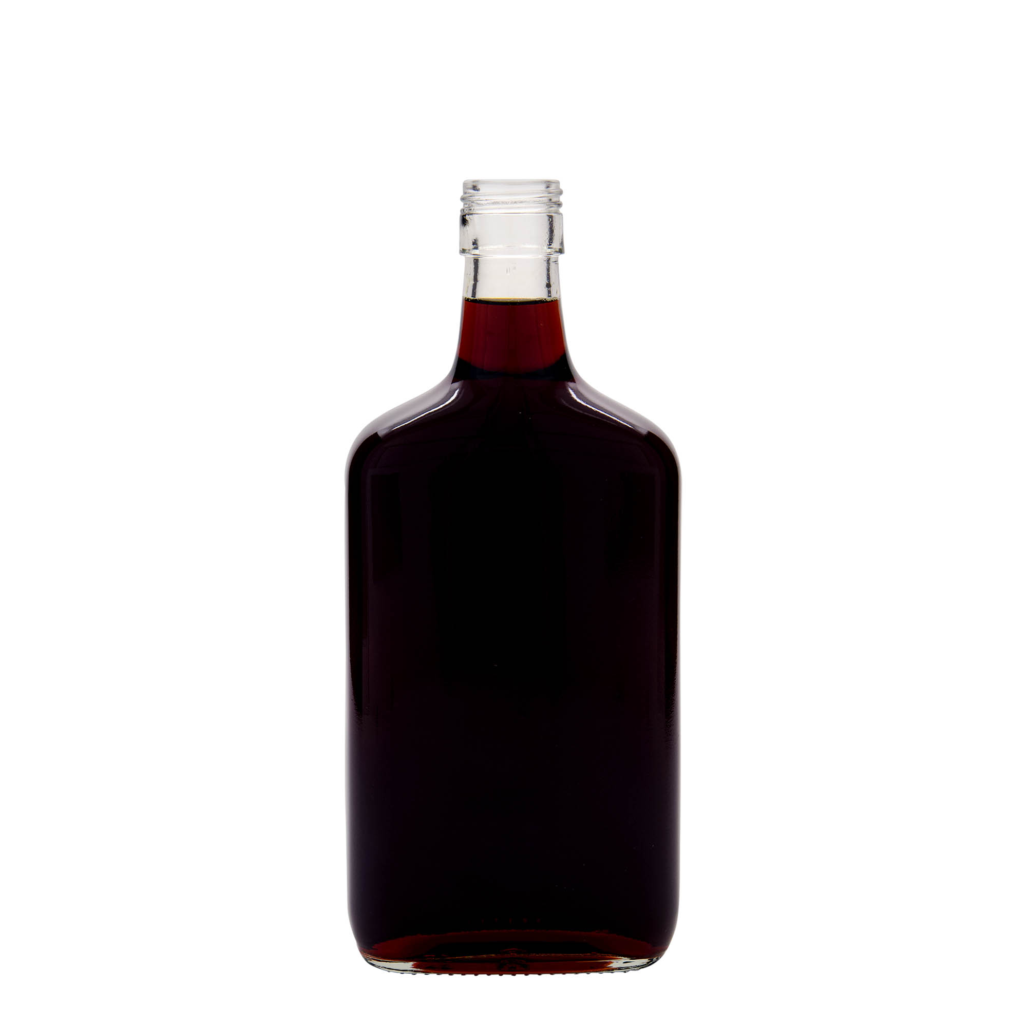700 ml üvegpalack 'Amaretto', téglalap alakú, nyak: PP 31,5