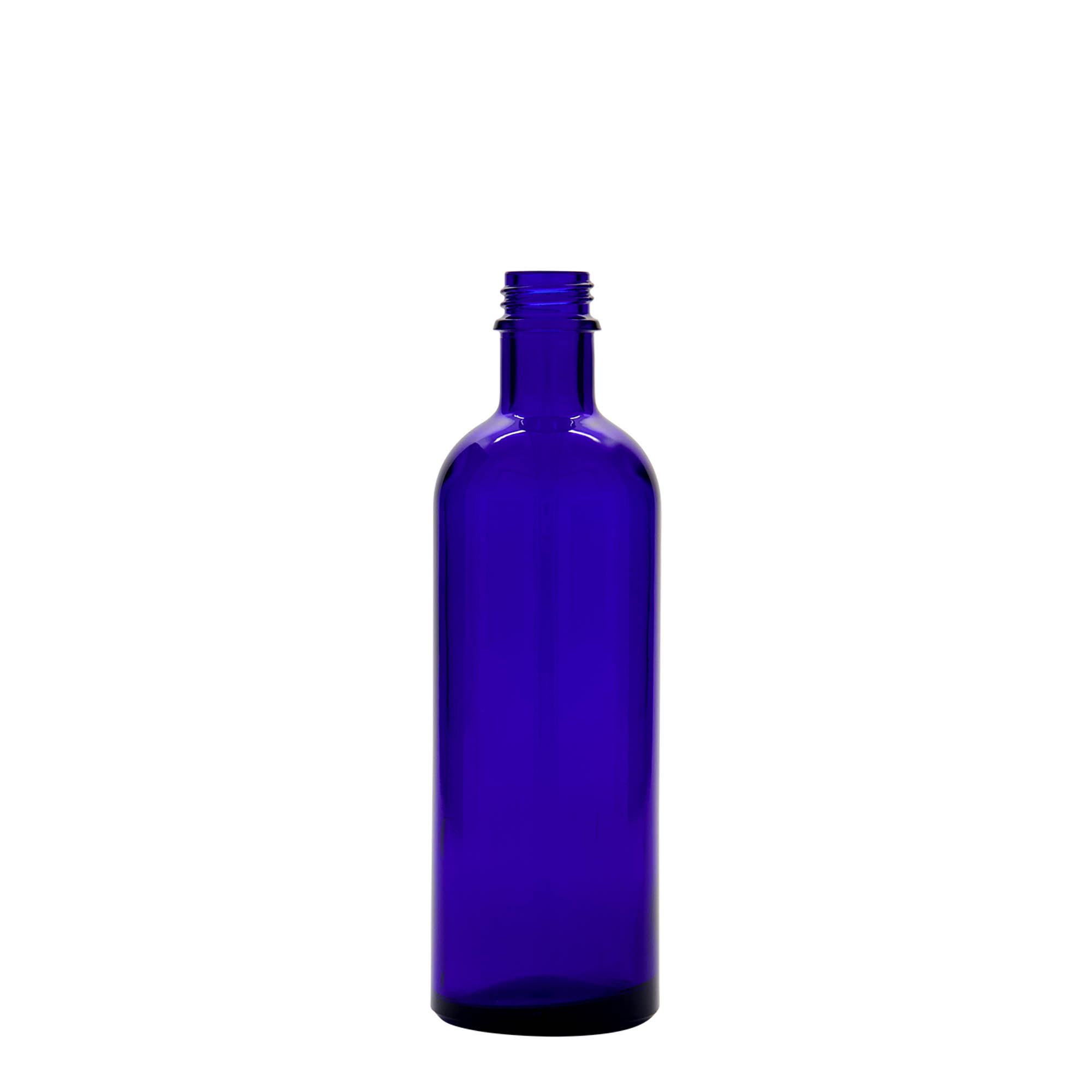 200 ml orvosi üveg, üveg, királykék, nyílás: DIN 22 200 ml orvosi üveg, üveg, királykék, nyílás: DIN 22