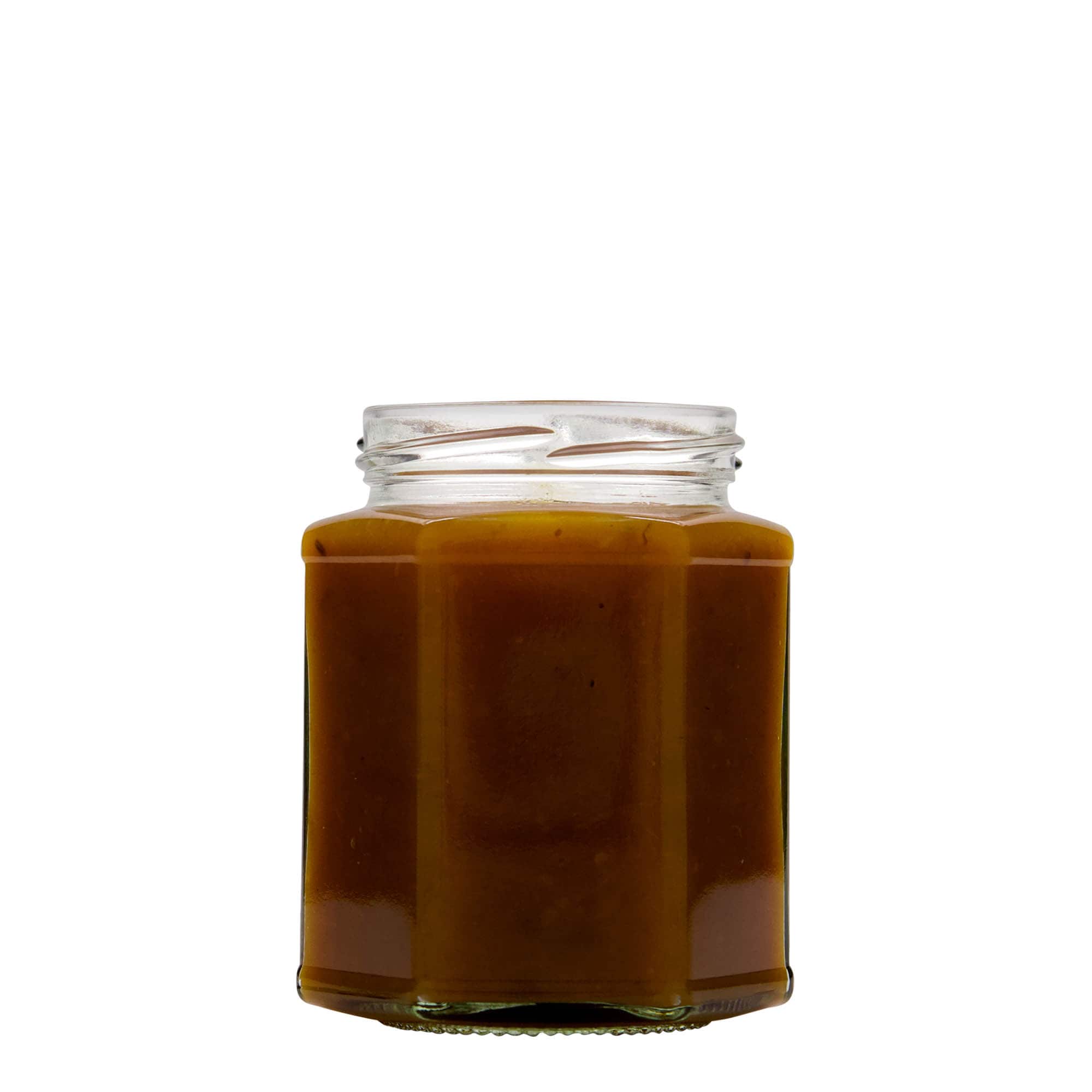 324 ml hatszögletű üveg, nyílás: Twist-Off (TO 66) 324 ml hatszögletű üveg, nyílás: Twist-Off (TO 66)