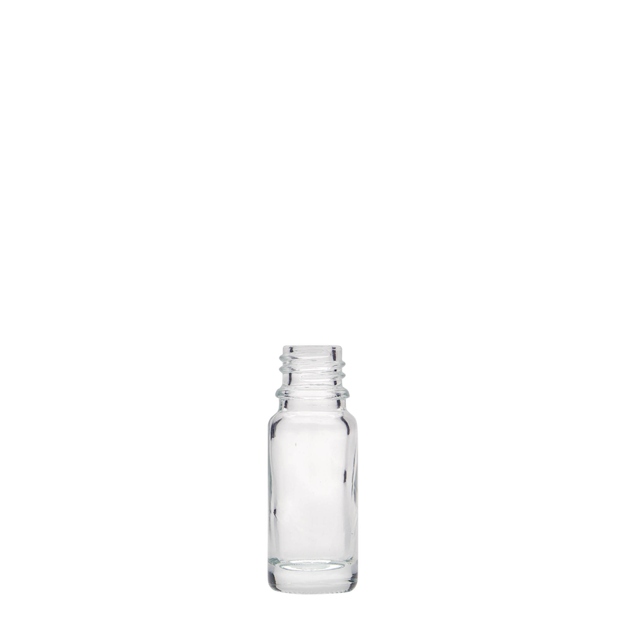 10 ml orvosi üveg, üveg, nyílás: DIN 18 10 ml orvosi üveg, üveg, nyílás: DIN 18