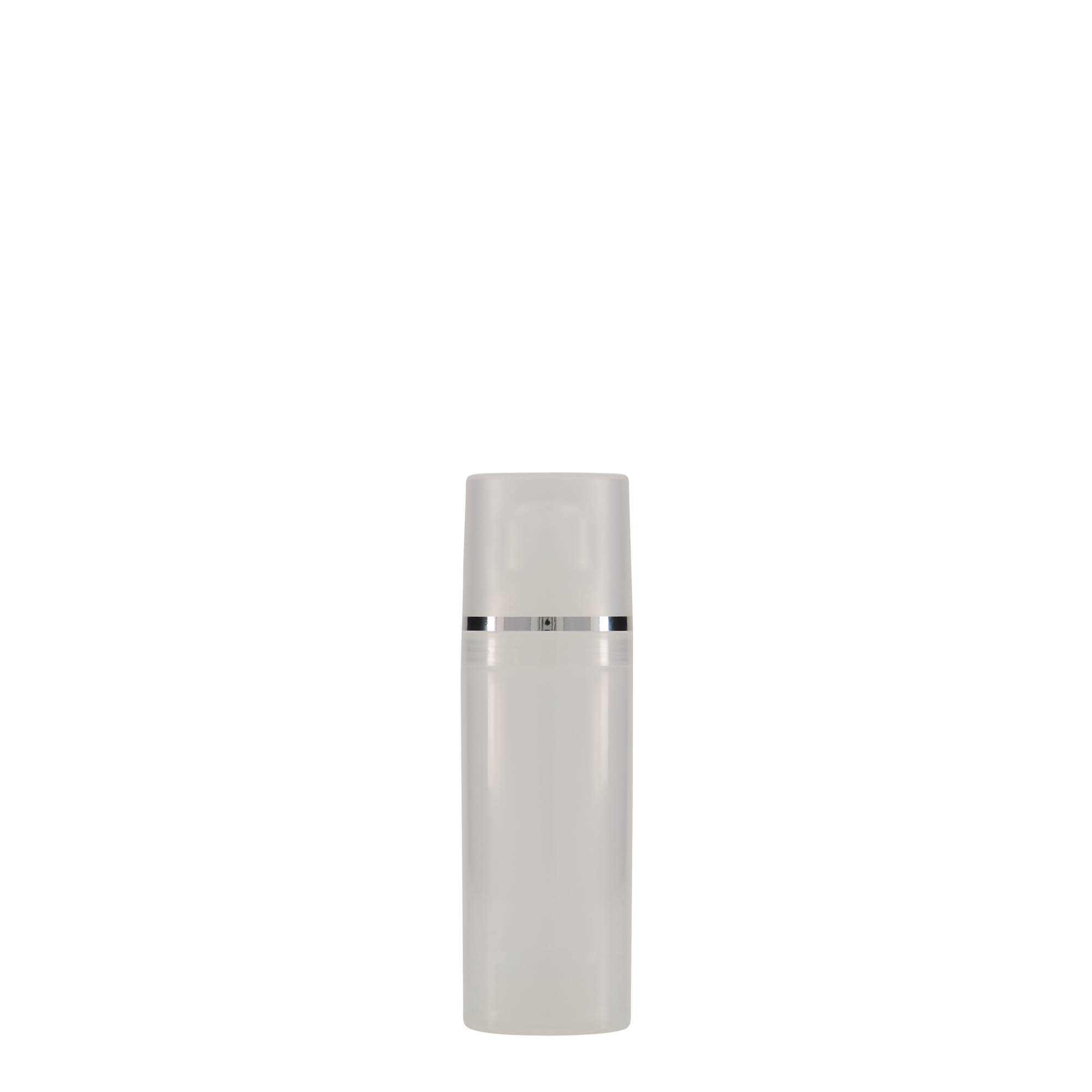 50 ml légmentes adagoló 'Mezzo', PP-műanyag, természetes színű 50 ml légmentes adagoló 'Mezzo', PP-műanyag, természetes színű