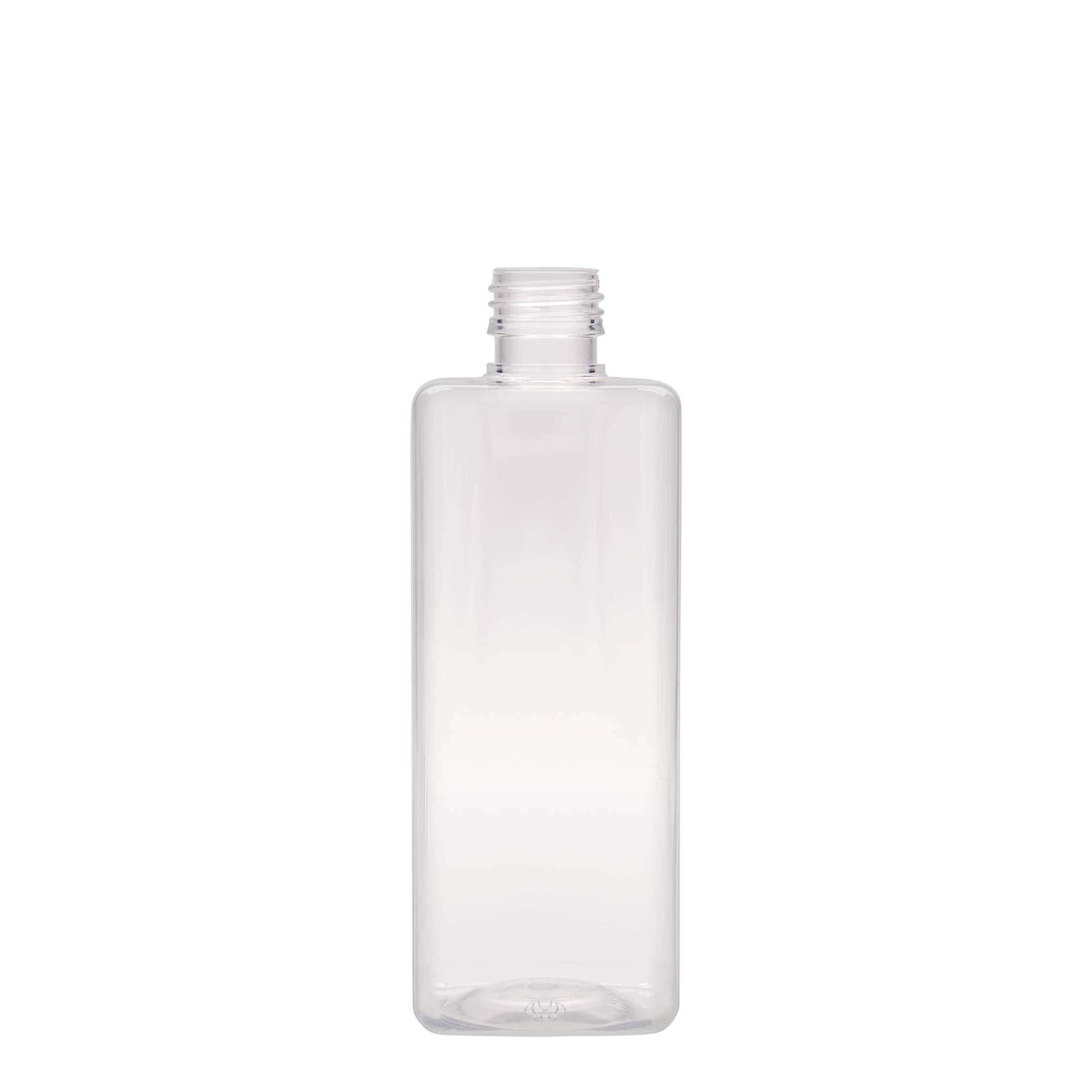 500 ml PET-palack 'Karl', négyzet alakú, műanyag, nyílás: PP 28