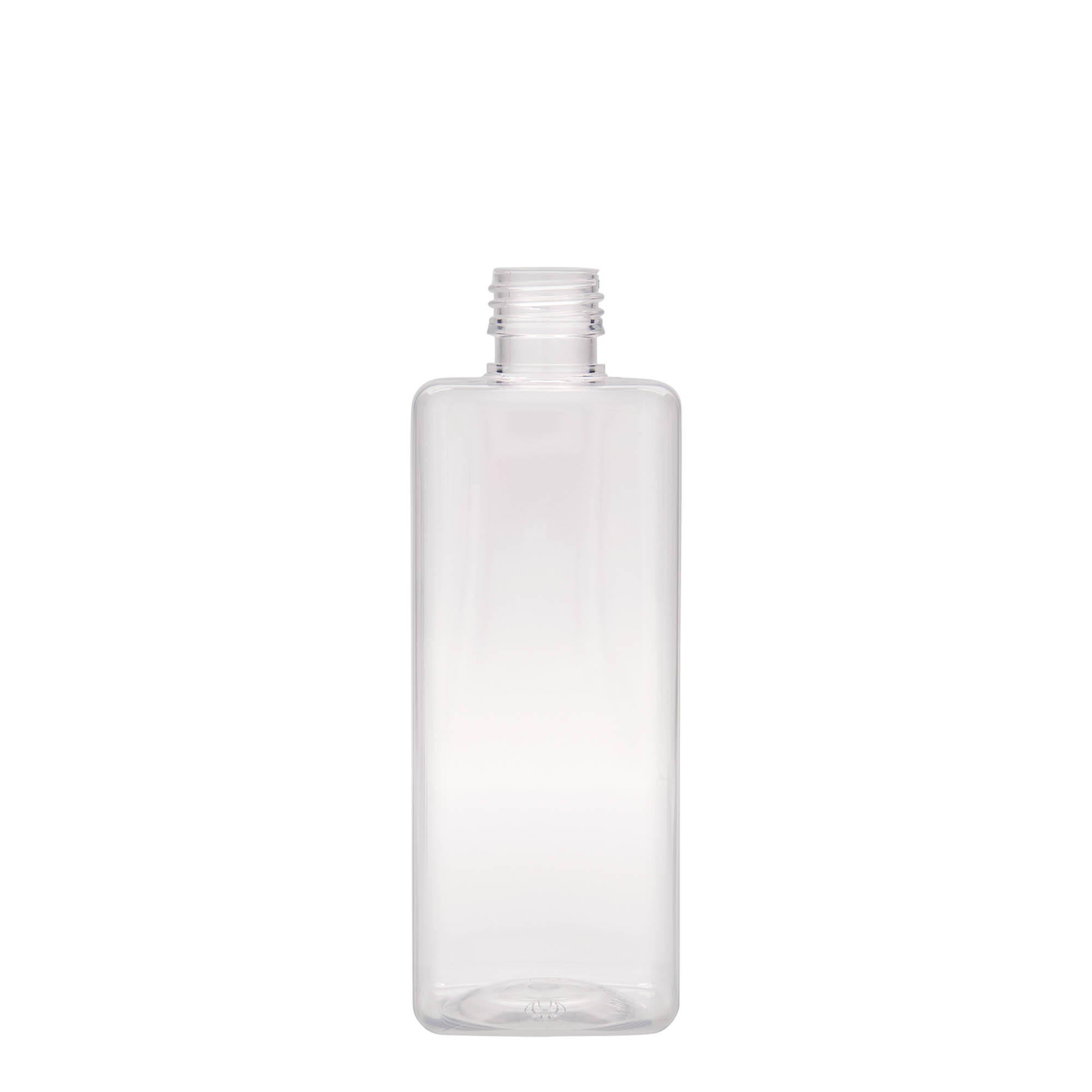 500 ml PET-palack 'Karl', négyzet alakú, műanyag, nyílás: PP 28