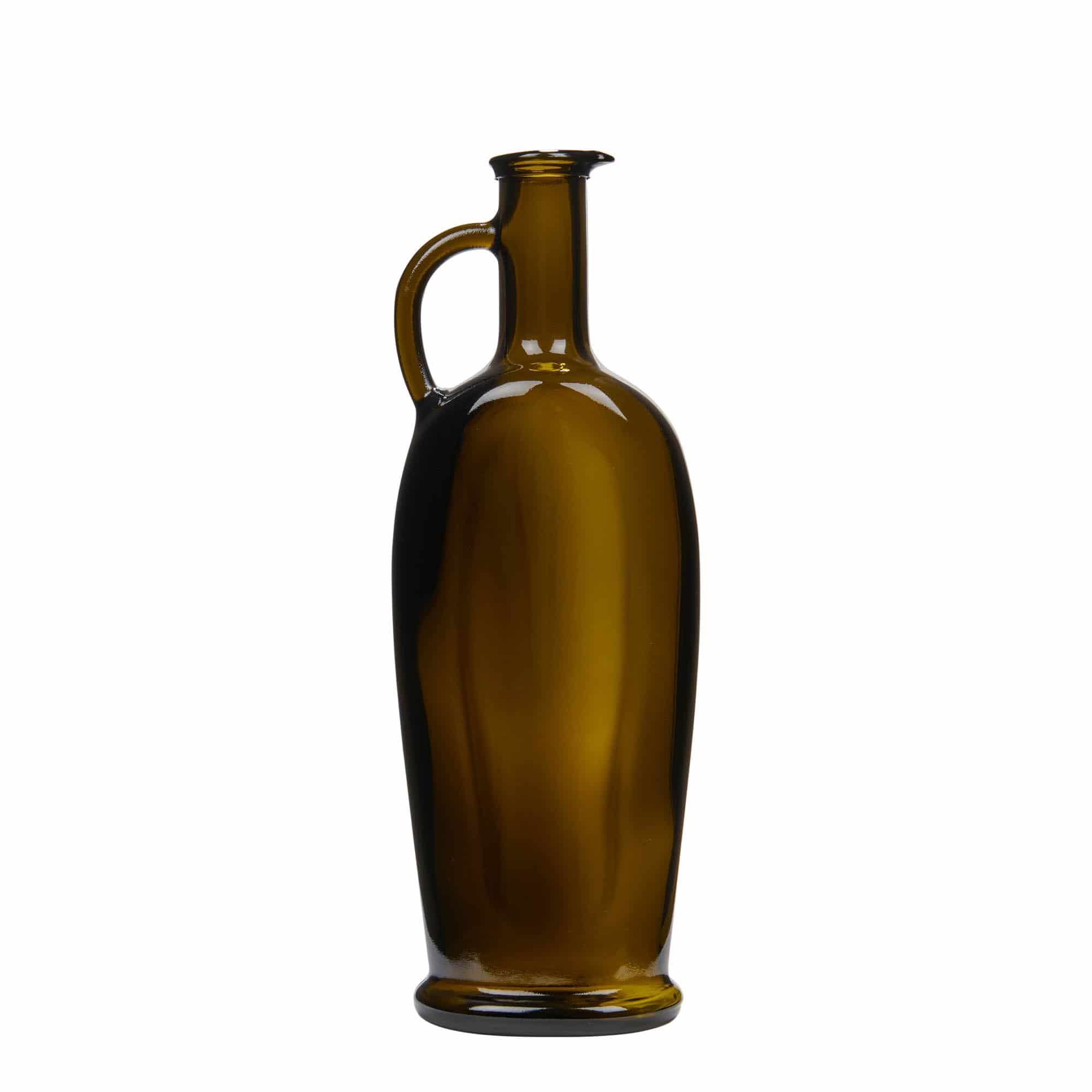 500 ml-es üvegpalack 'Eleganta', ovális, antikzöld, szájnyílás: parafadugó 500 ml-es üvegpalack 'Eleganta', ovális, antikzöld, szájnyílás: parafadugó