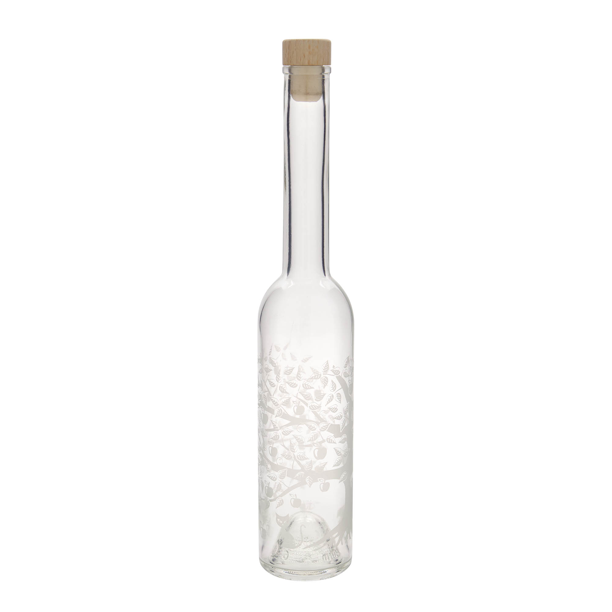 350 ml üvegpalack 'Opera', motívum: almafa, nyílás: parafa 350 ml üvegpalack 'Opera', motívum: almafa, nyílás: parafa