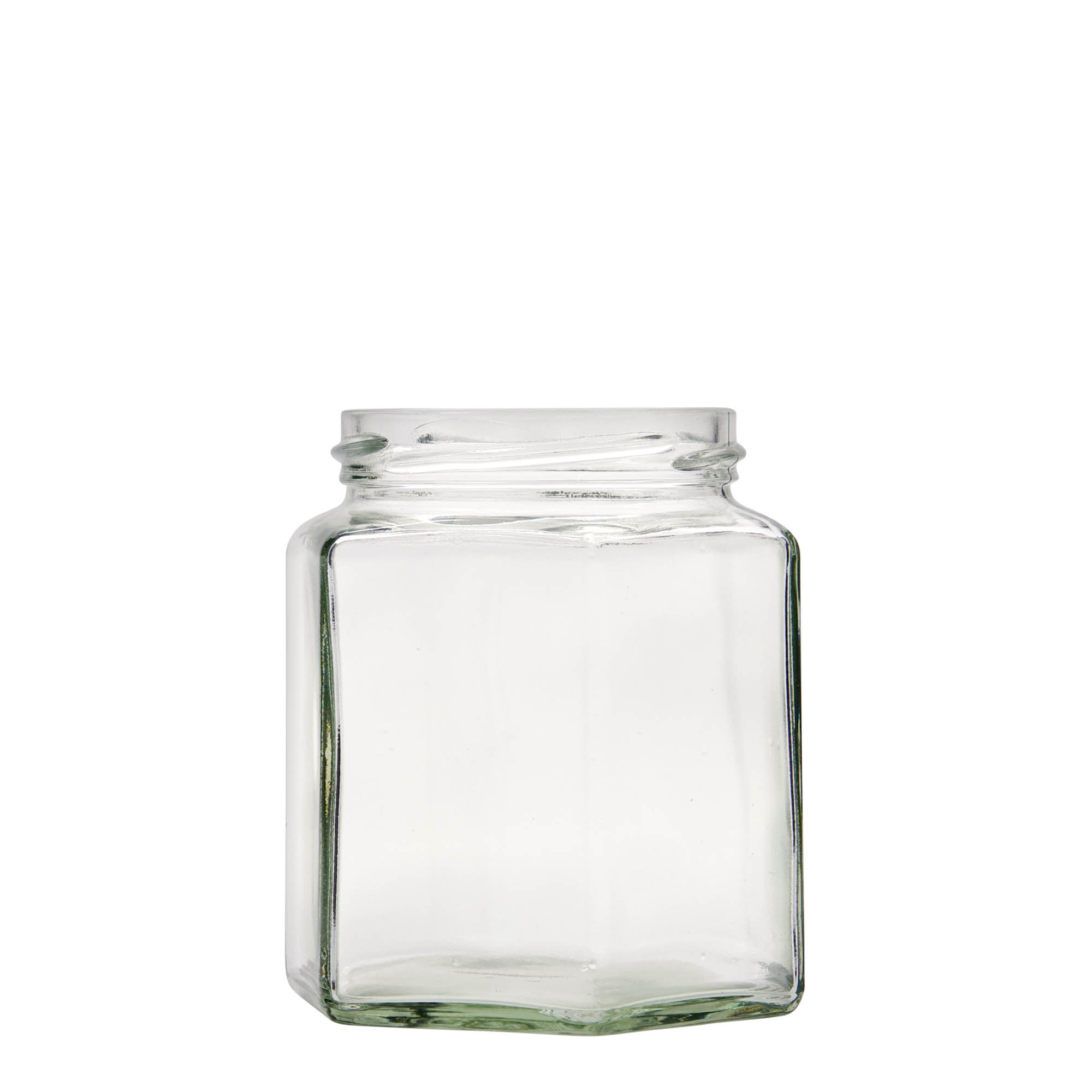 390 ml hatszögletű üveg, nyílás: Twist-Off (TO 70)