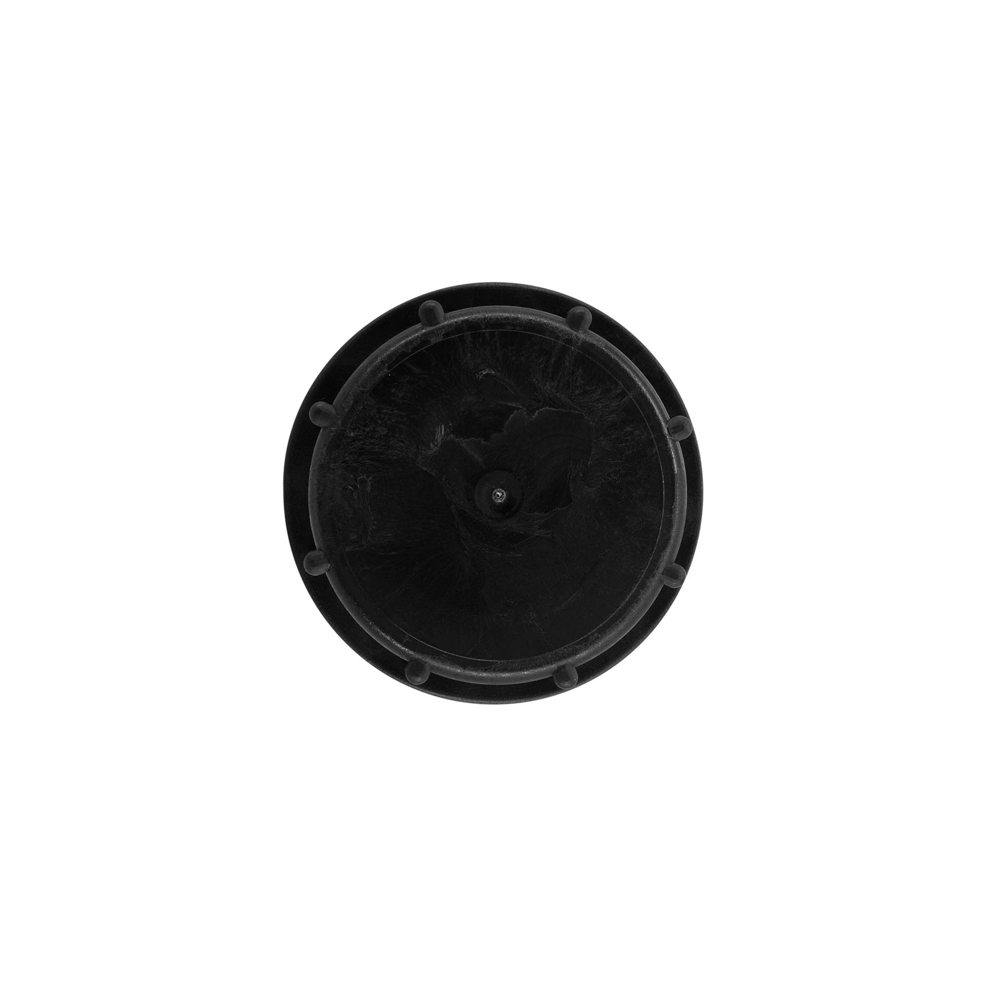 Csavarzár, PP-műanyag, fekete, nyílásmérethez: ND55