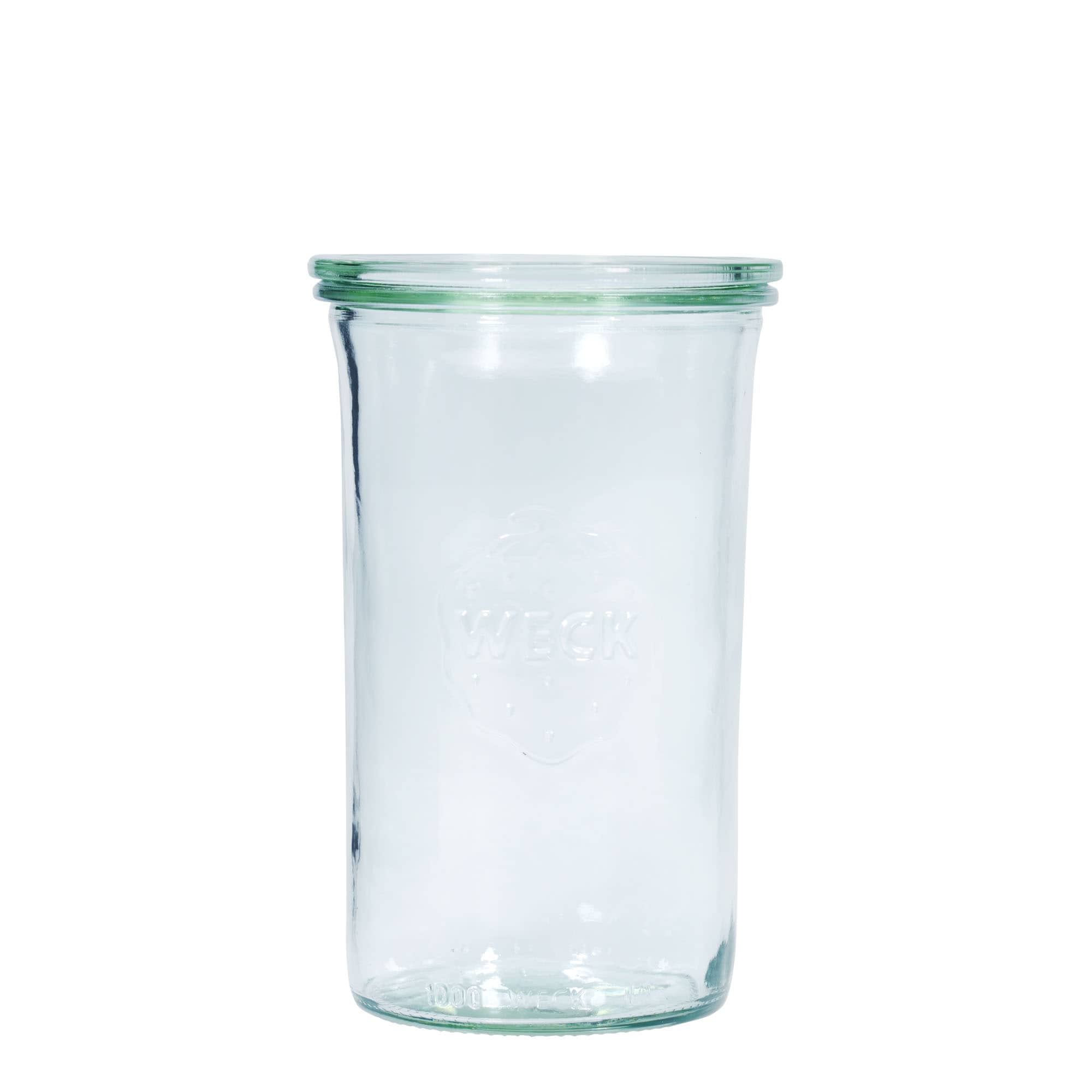 1000 ml-es WECK befőttesüveg, szájnyílás: Kerek perem