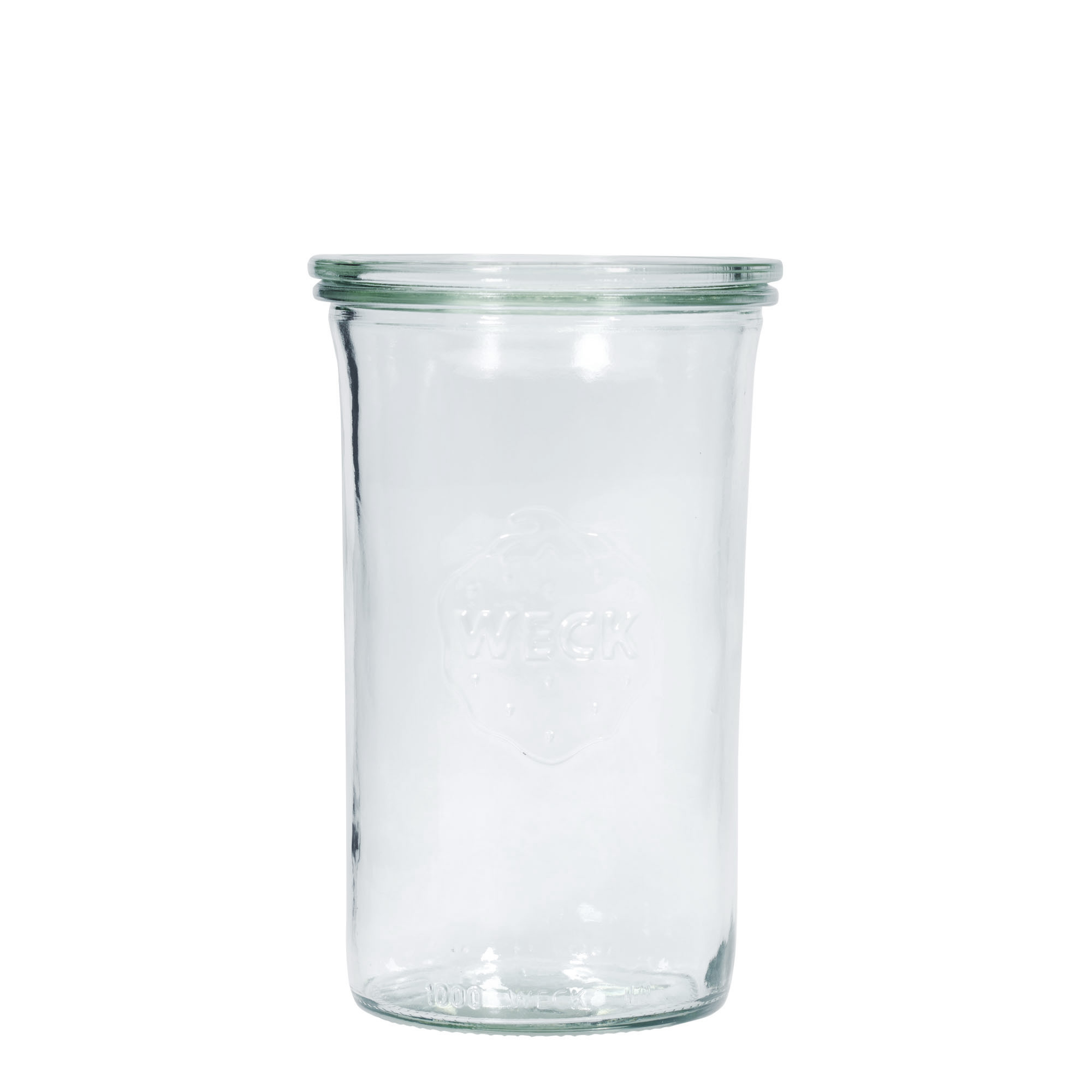 1000 ml-es WECK befőttesüveg, szájnyílás: Kerek perem