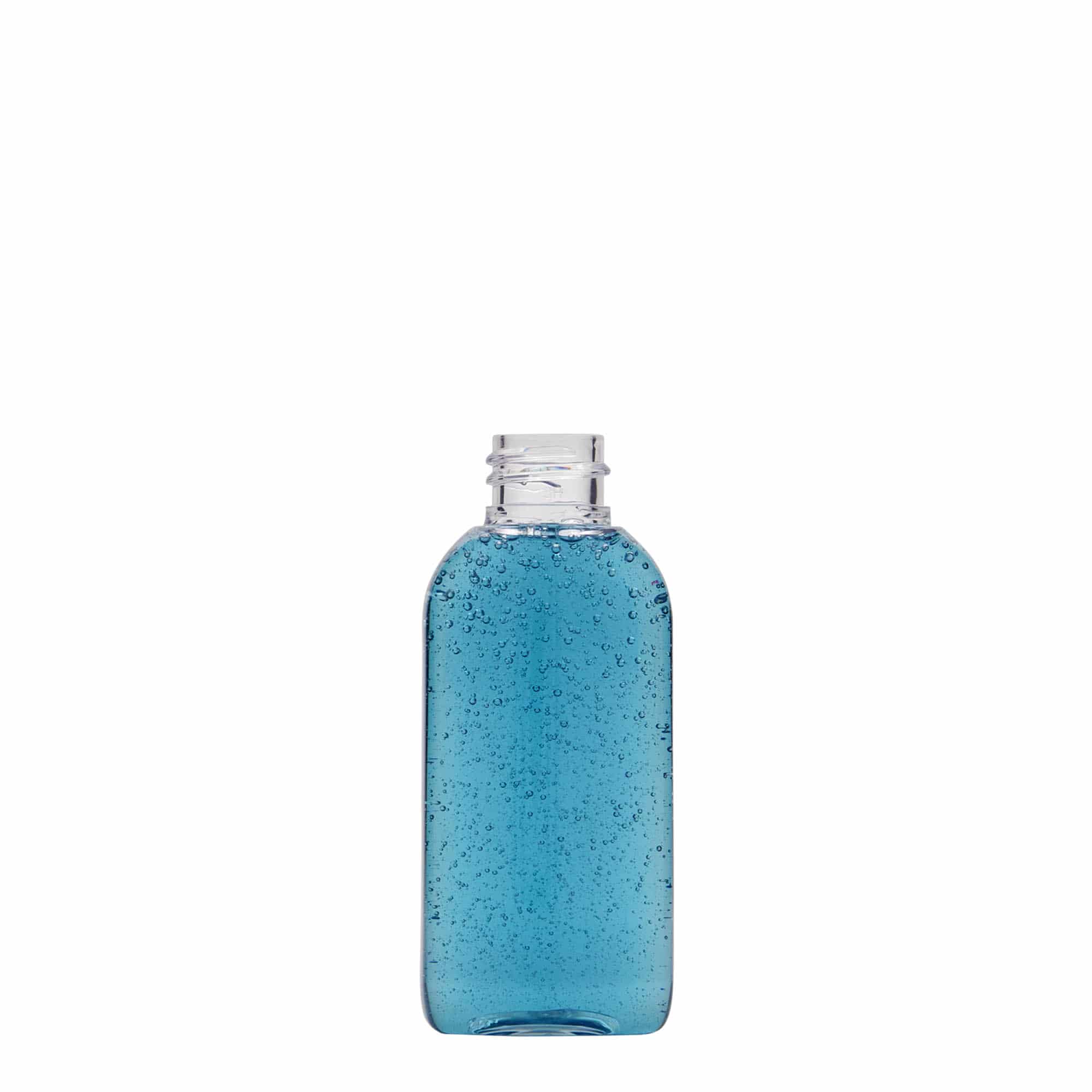 50 ml PET-palack 'Iris', ovális, műanyag, nyakméret: 20/410