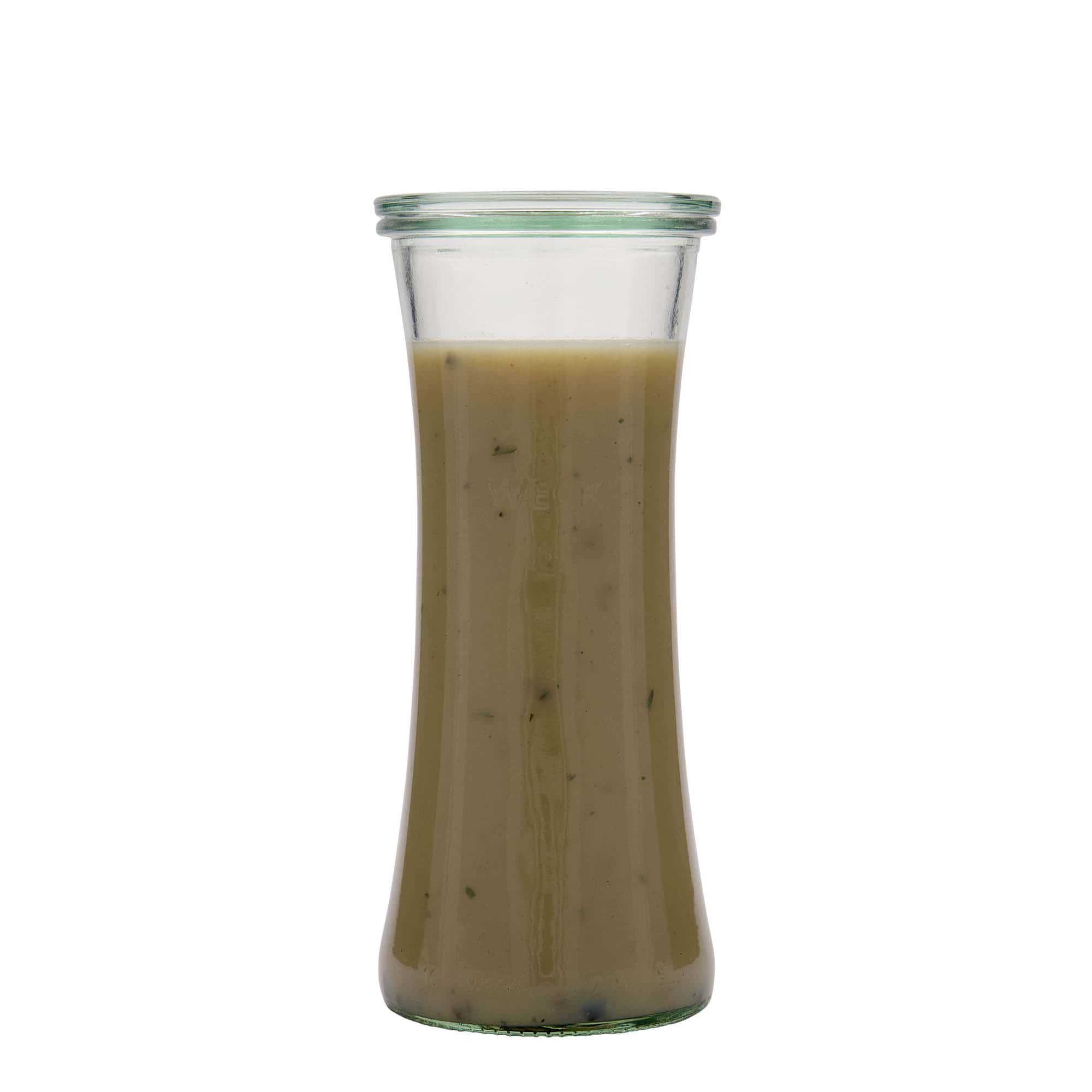 730 ml WECK delikátüveg, nyílás: kerek perem