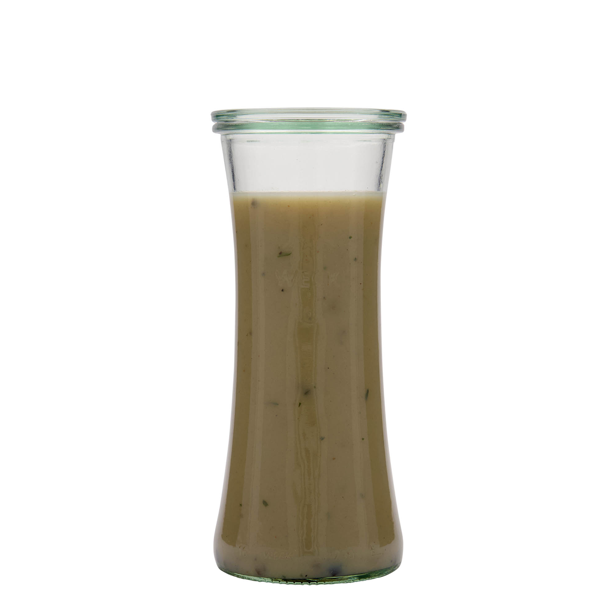 730 ml WECK delikátüveg, nyílás: kerek perem