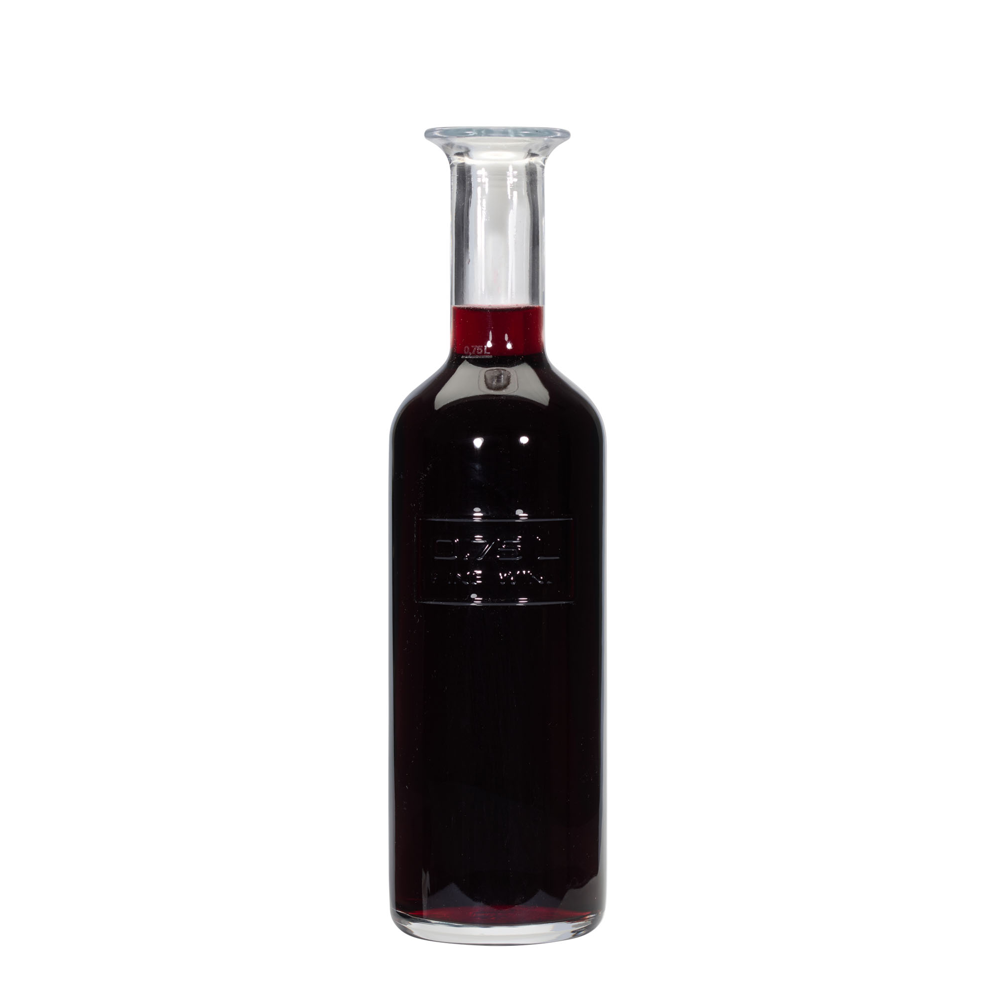 750 ml üveges palack 'Optima Fine Wine', nyak: parafa