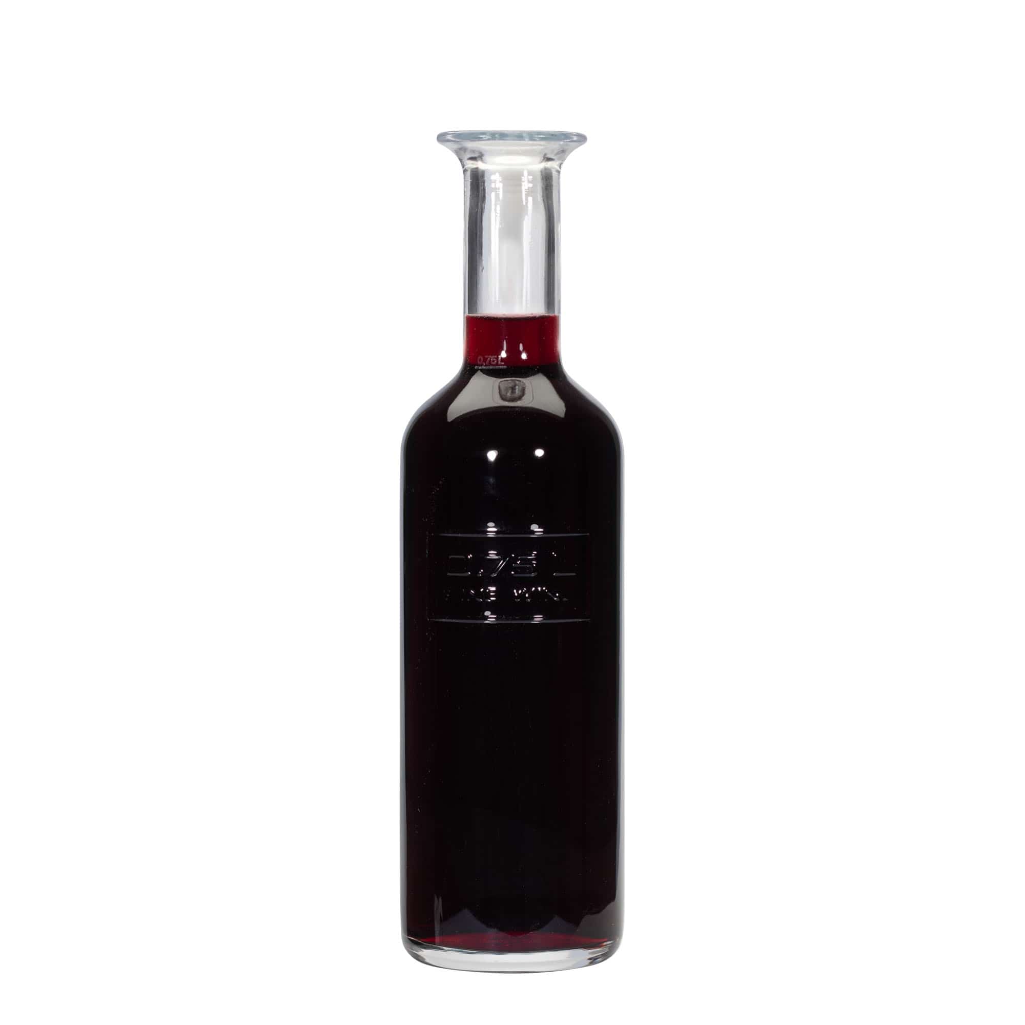 750 ml üveges palack 'Optima Fine Wine', nyak: parafa