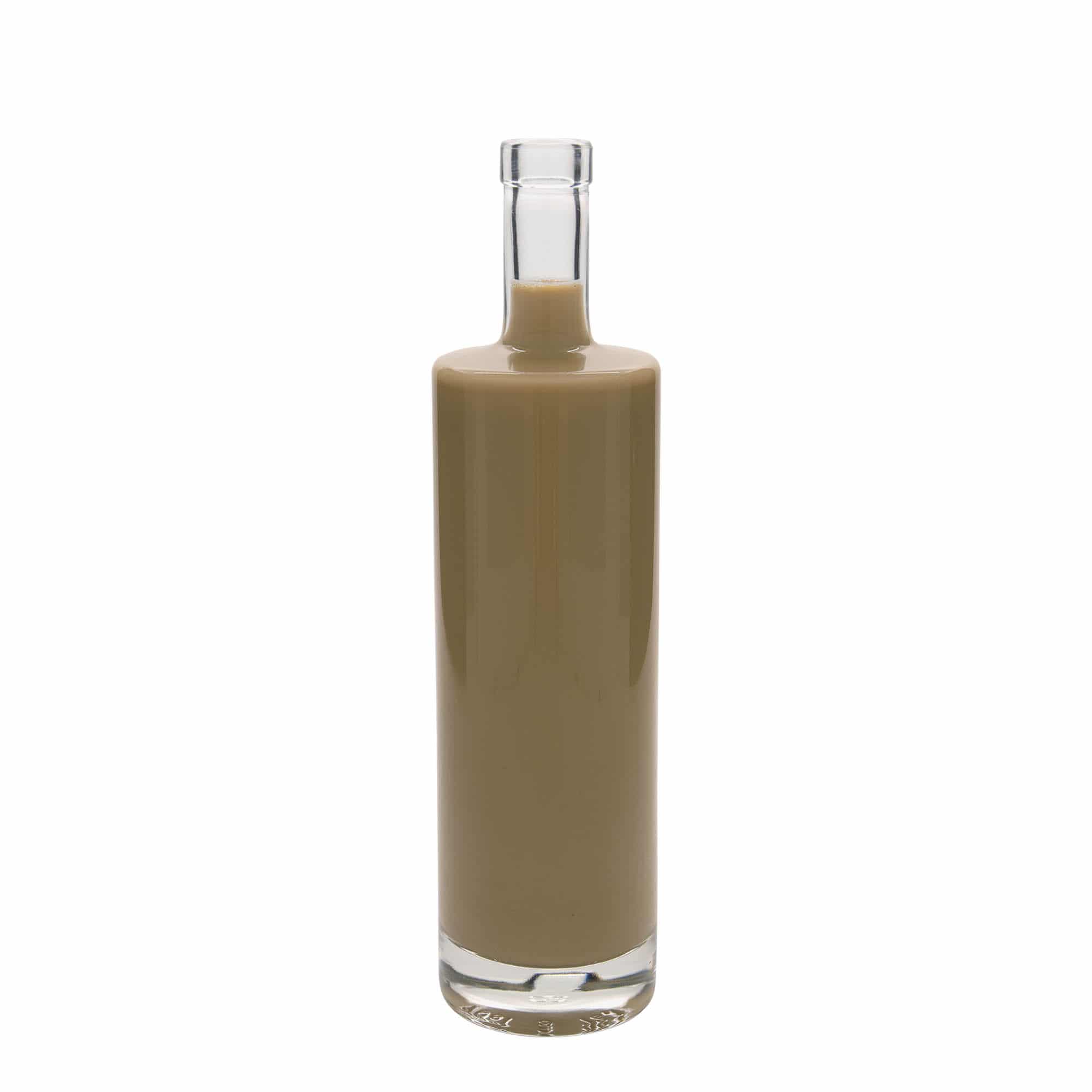 700 ml üveges palack 'Titano', nyílás: parafa