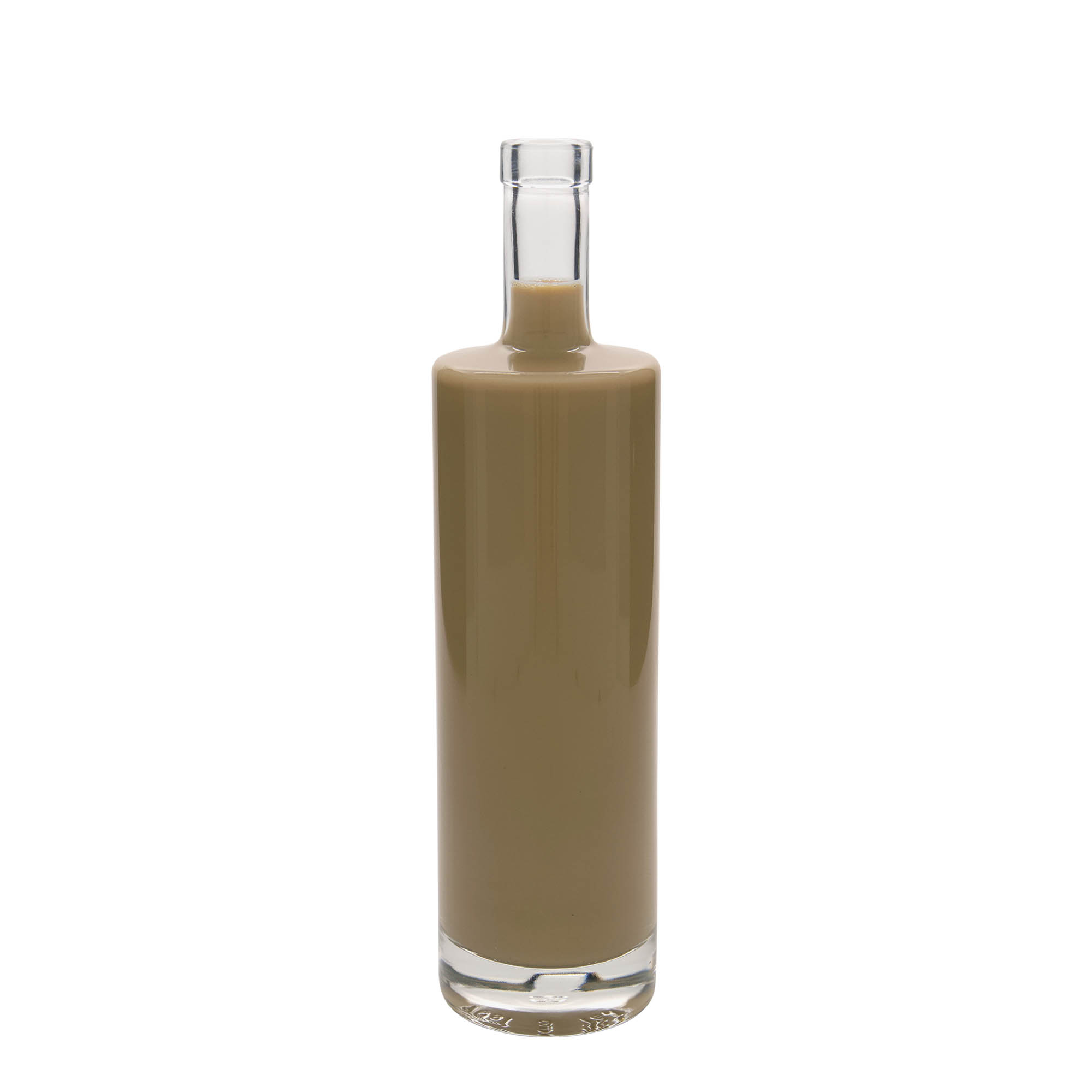 700 ml üveges palack 'Titano', nyílás: parafa