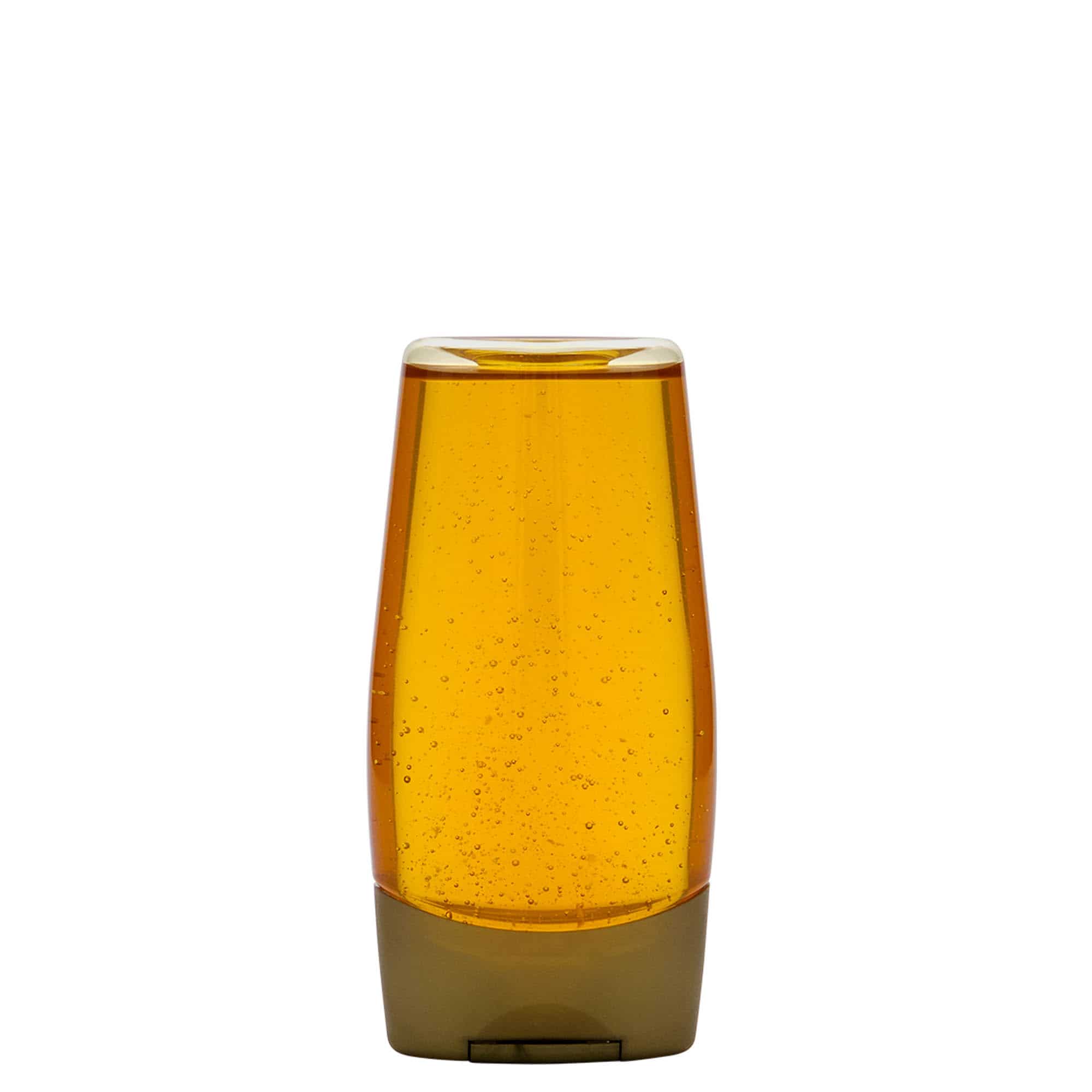 200 ml-es PET-palack 'Squeeze', ovális, műanyag