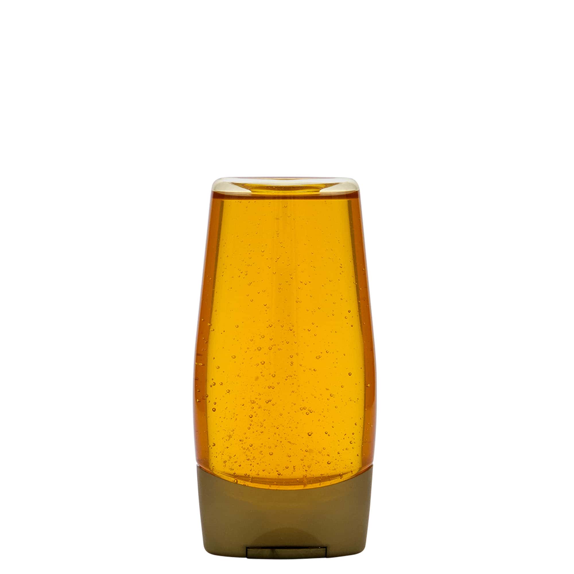 200 ml PET-palack 'Squeeze', ovális, műanyag