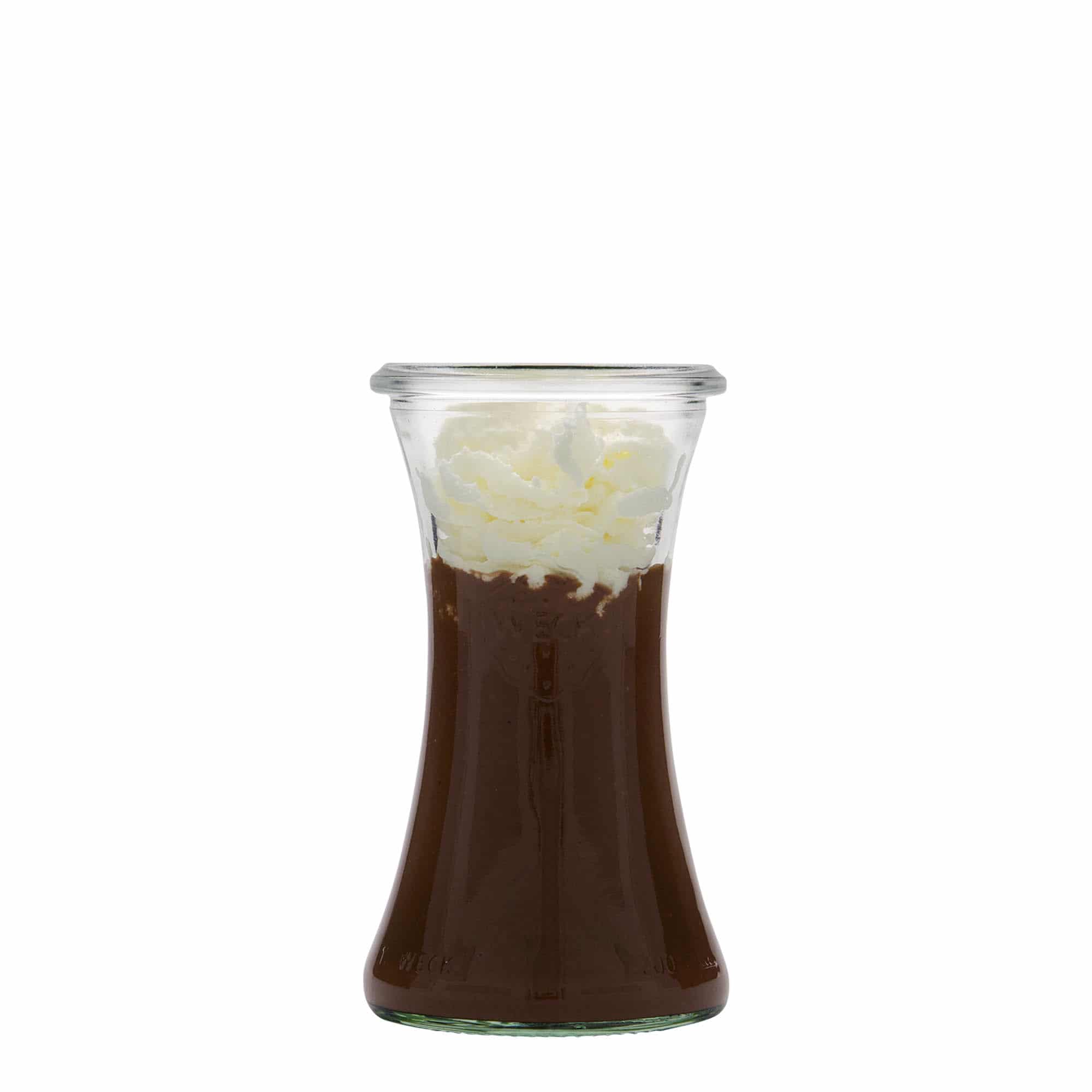 200 ml-es WECK csemegés üveg, szájnyílás: Kerek perem