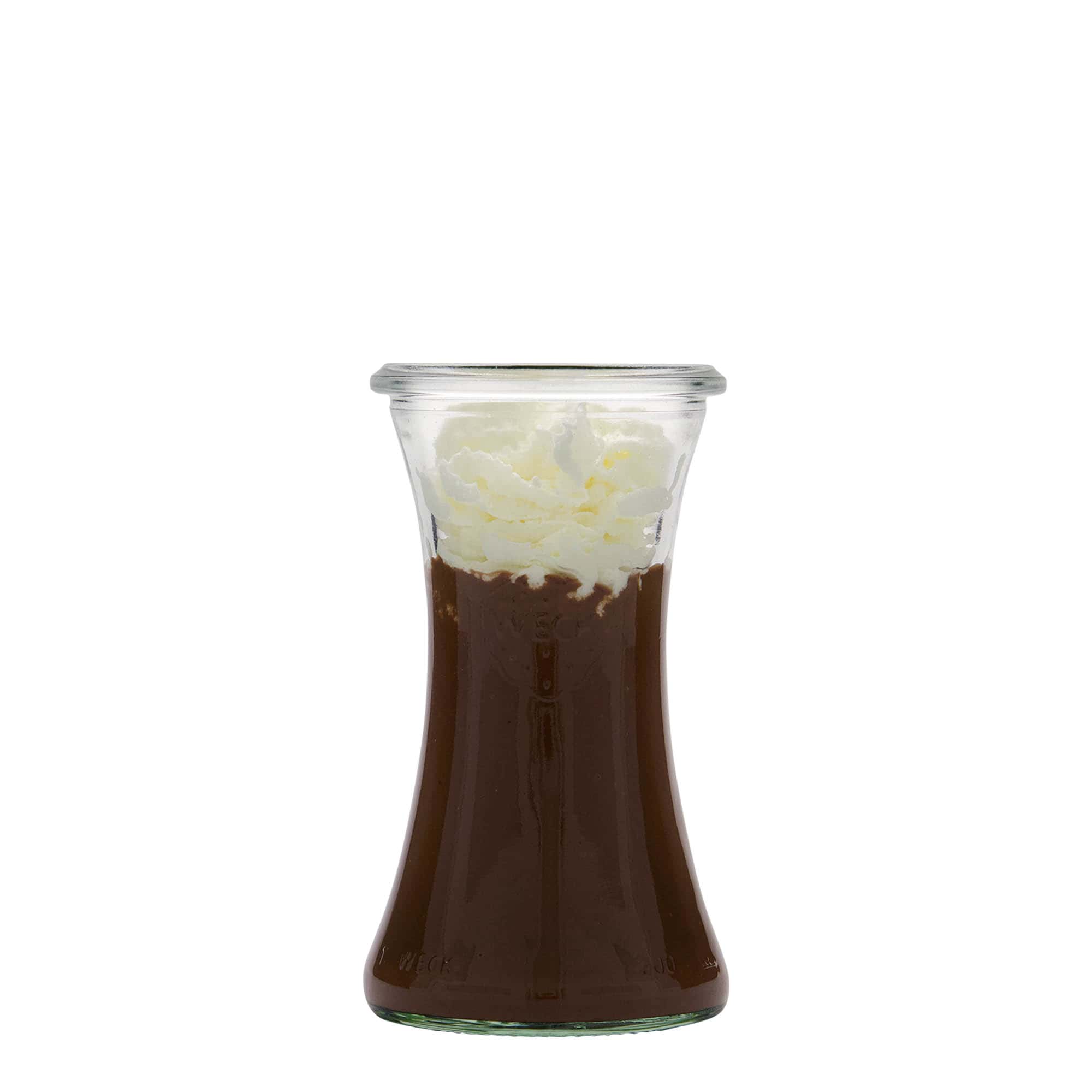 200 ml WECK delikátüveg, nyílás: kerek perem