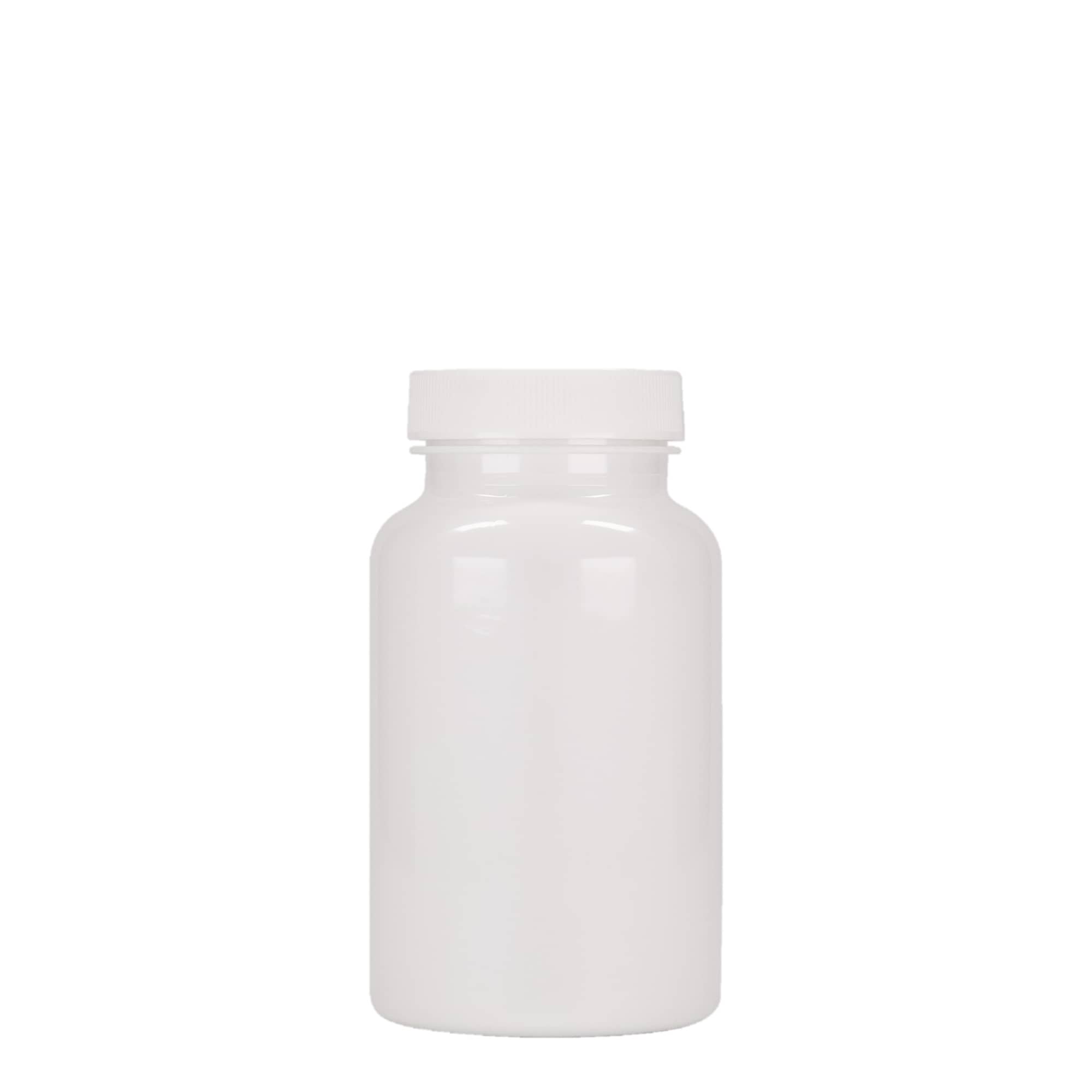 200 ml PET-palack, műanyag, fehér, nyílás: 45/400