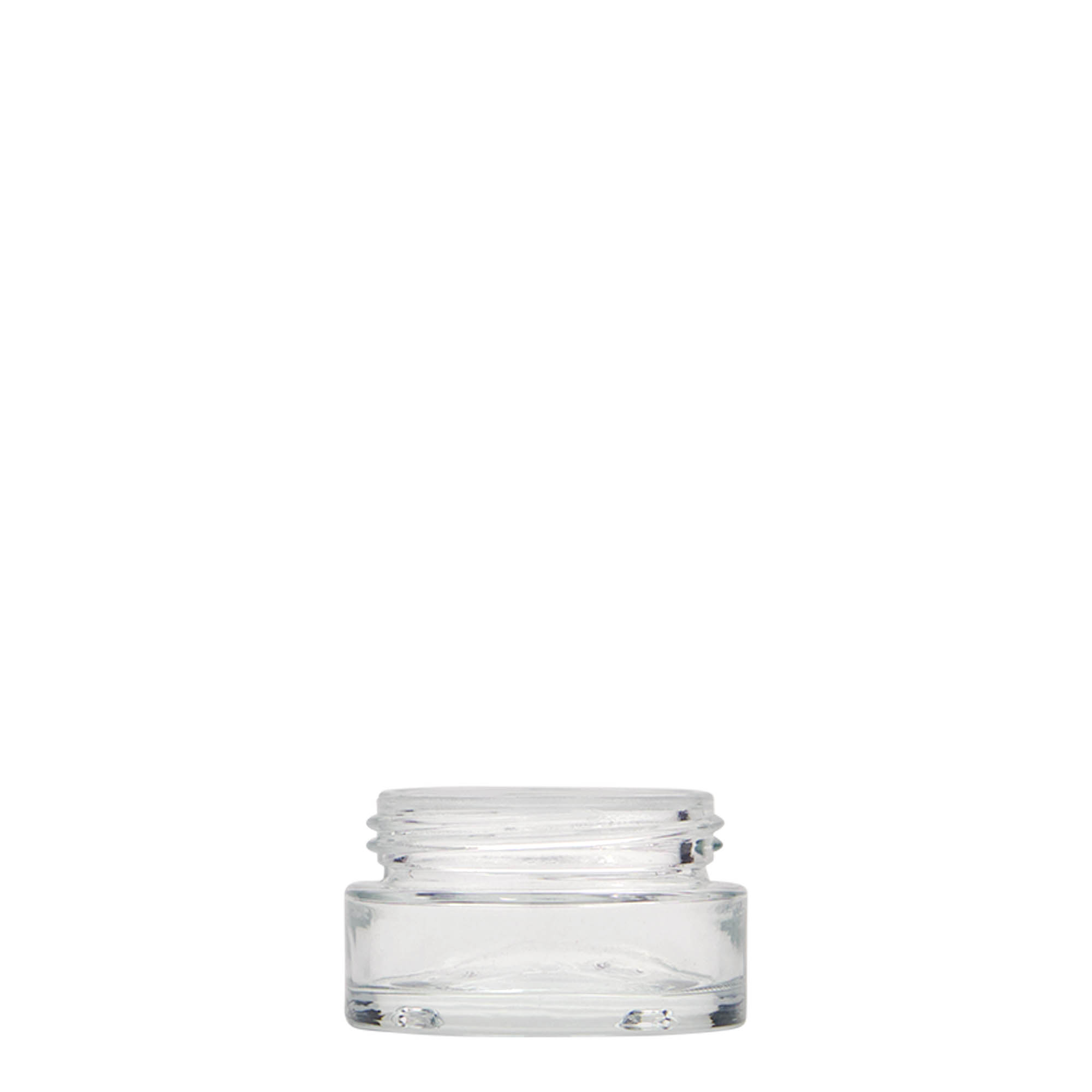 15 ml tégely 'Clear Edition', üveg, nyílás: csavarzár 15 ml tégely 'Clear Edition', üveg, nyílás: csavarzár