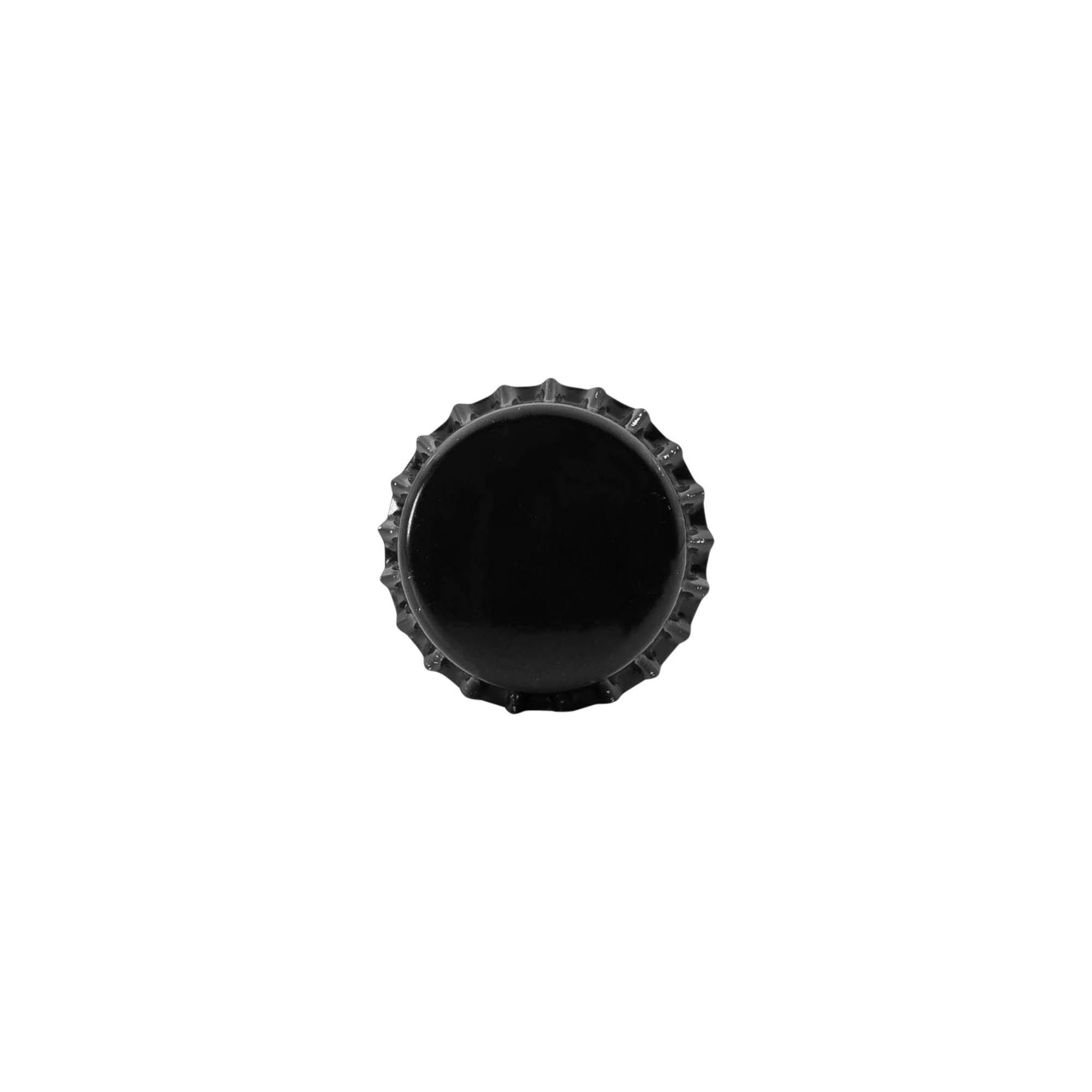 26 mm-es fekete fém söröskupak 26 mm-es fekete fém söröskupak
