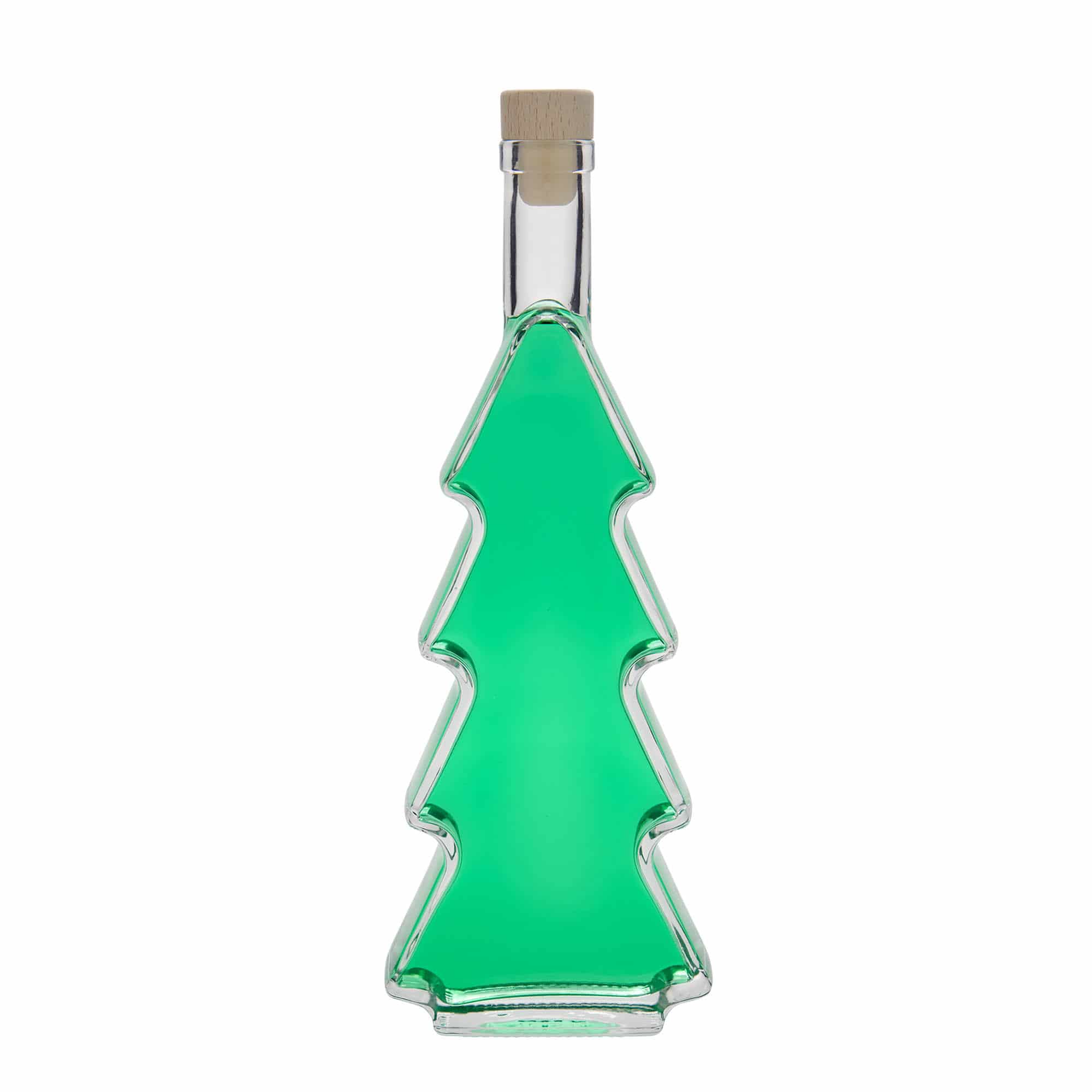 500 ml-es üvegpalack 'Tannenbaum', szájnyílás: parafadugó