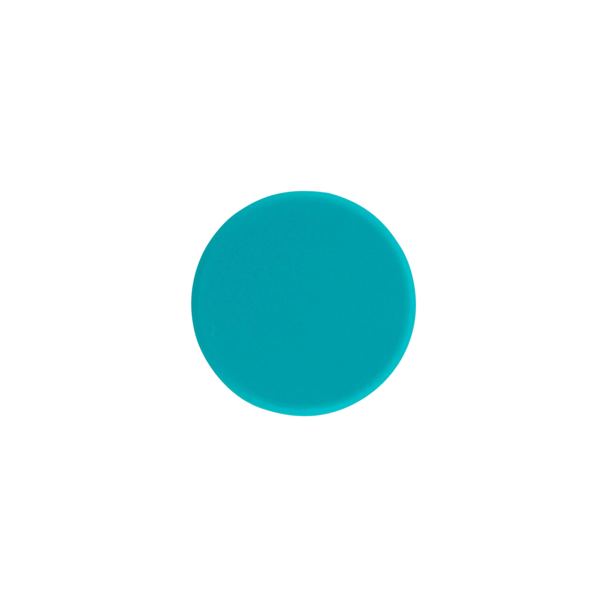 Csavarzár, ABS műanyag, türkiz, nyílásra: GPI 28/400 Csavarzár, ABS műanyag, türkiz, nyílásra: GPI 28/400