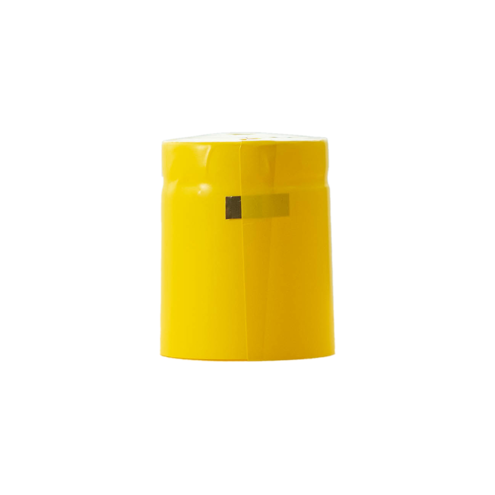 Hőre zsugorodó kapszula 32x41, PVC-műanyag, sárga Hőre zsugorodó kapszula 32x41, PVC-műanyag, sárga