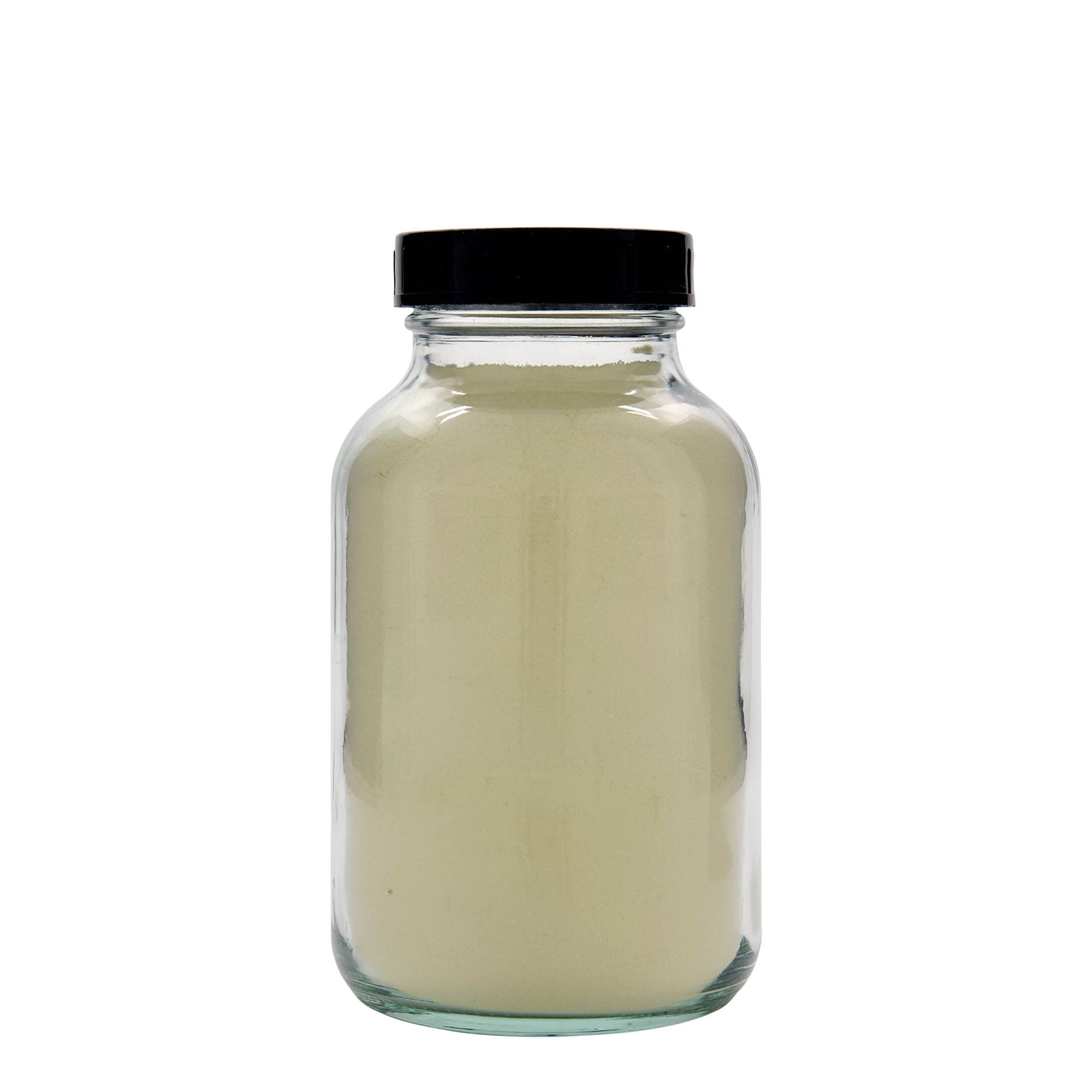 1.000 ml széles szájú üveg, nyílás: DIN 68