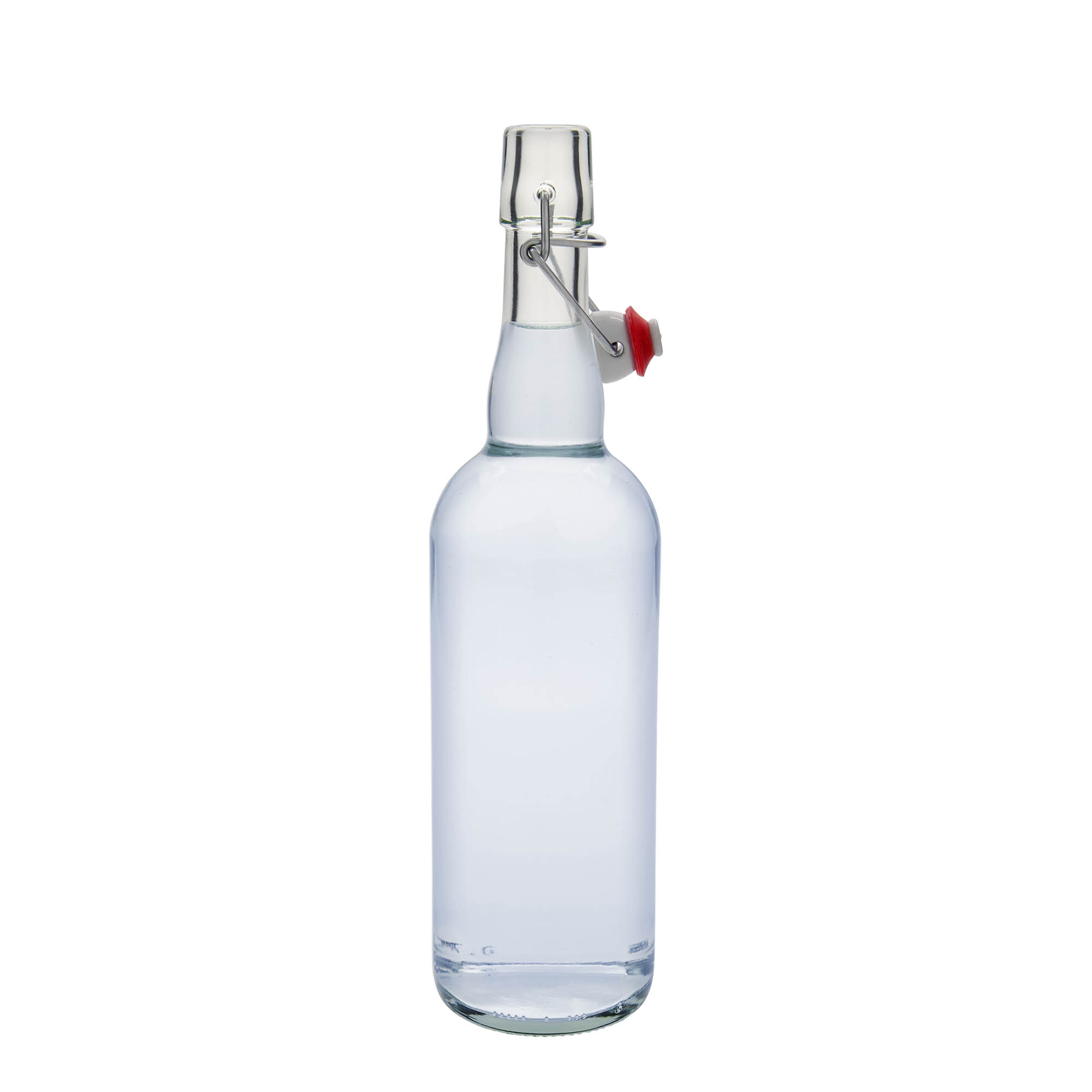 750 ml sörösüveg Belgiumból, üveg, nyak: patentzár