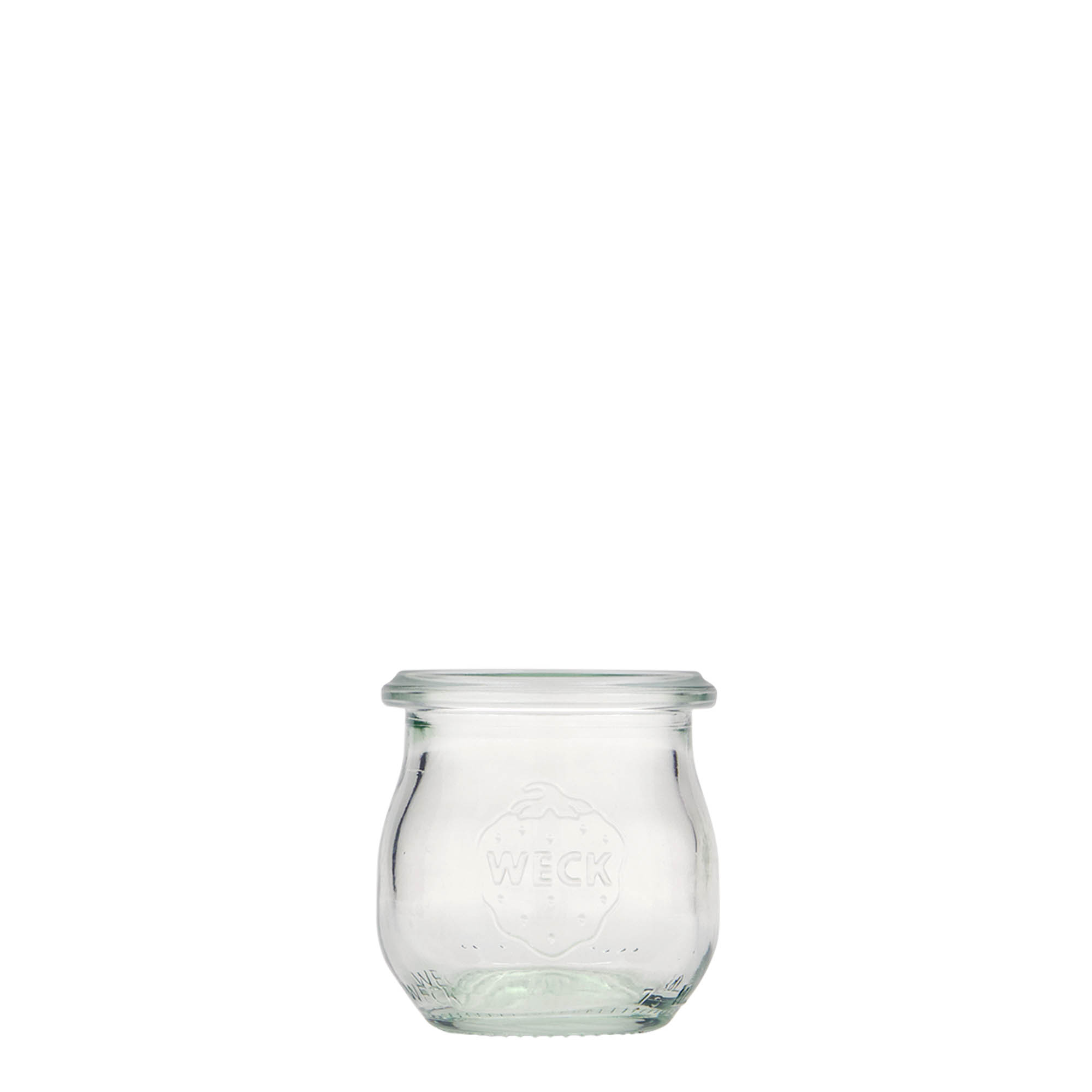 75 ml WECK-tulipánüveg, száj: kerek perem