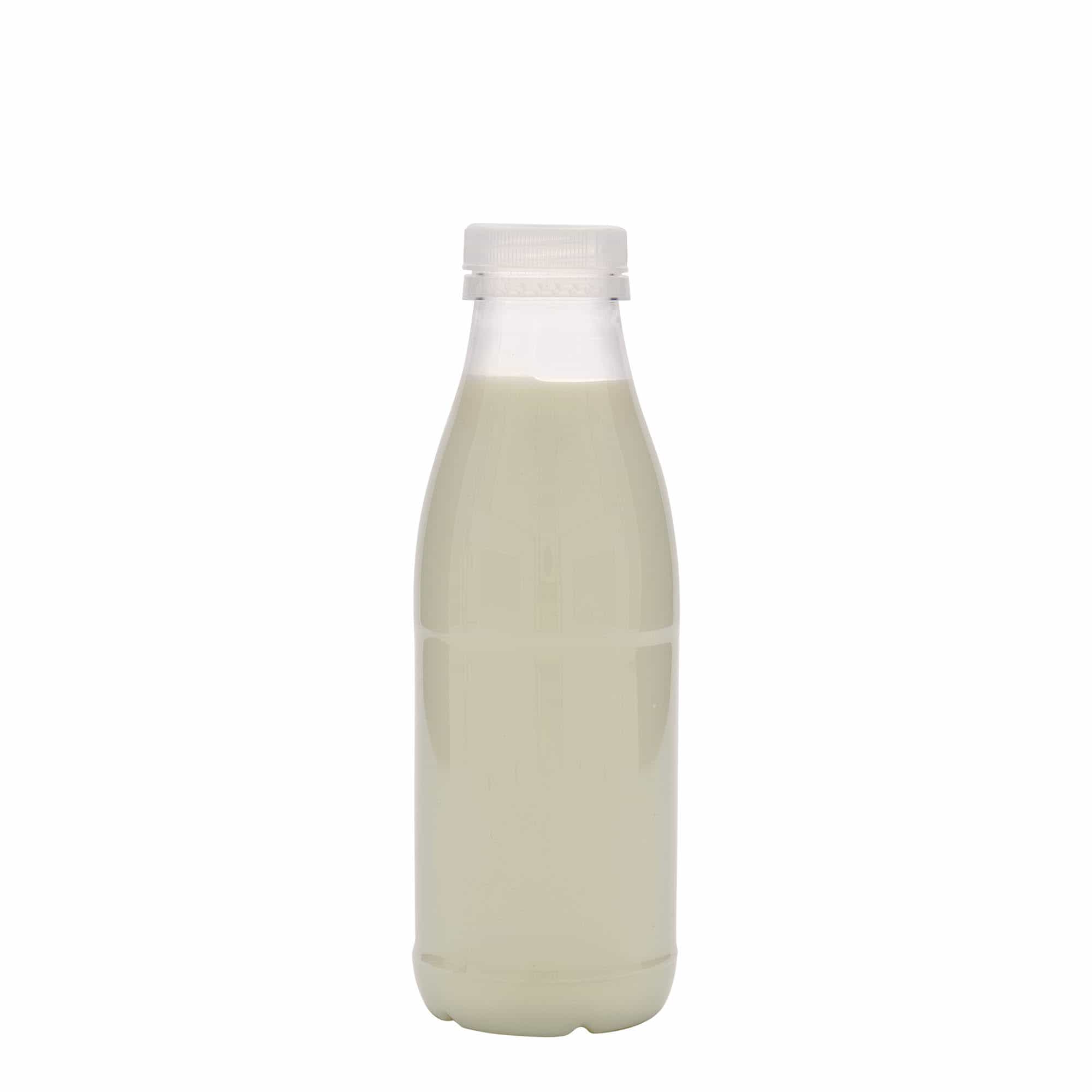 500 ml PET-palack 'Tej és gyümölcslé', műanyag, nyakátmérő: 38 mm