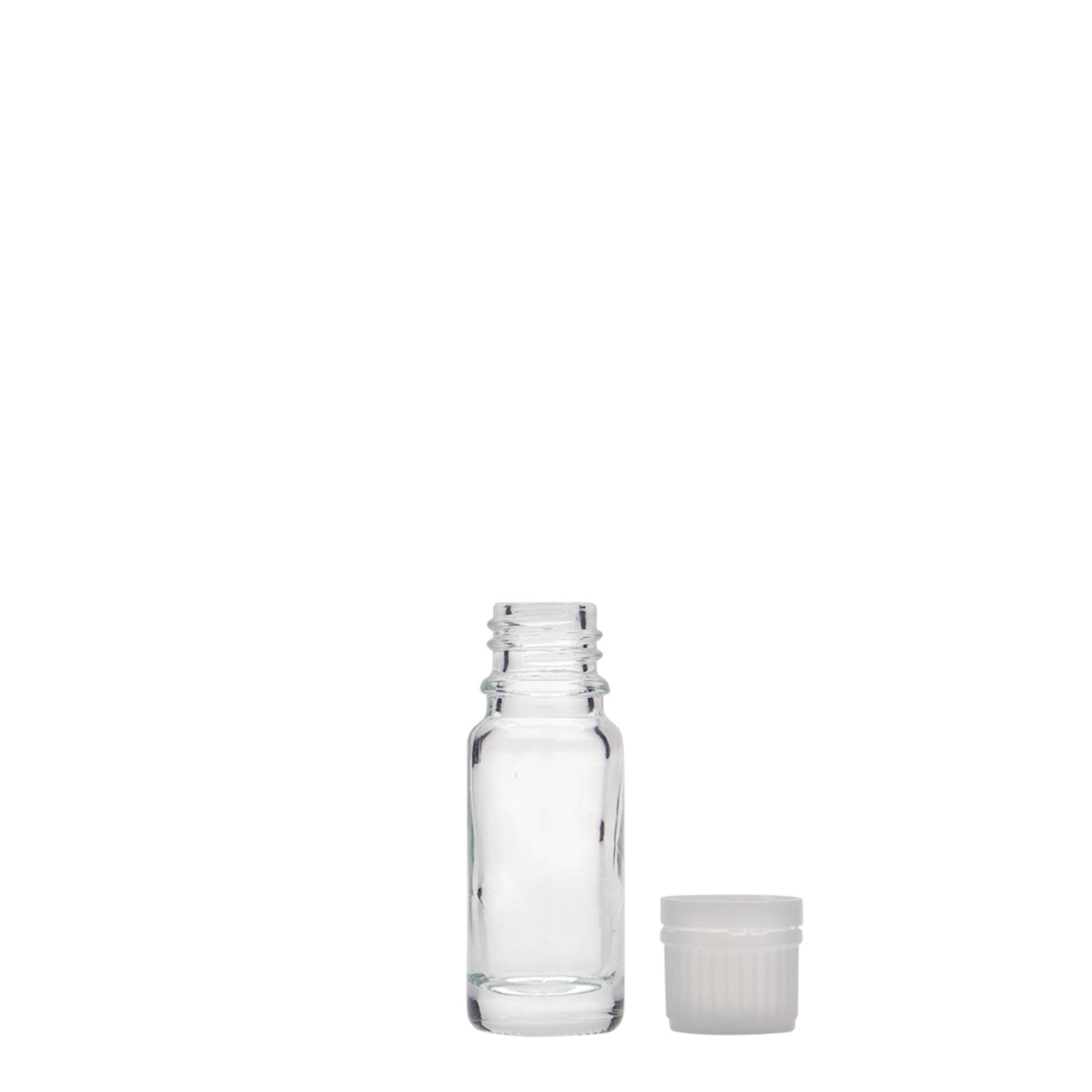 10 ml orvosi üveg, üveg, nyílás: DIN 18 10 ml orvosi üveg, üveg, nyílás: DIN 18
