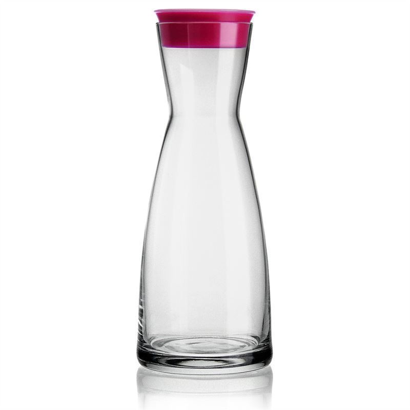 1000 ml-es kancsó 'Ypsilon', üveg, pink