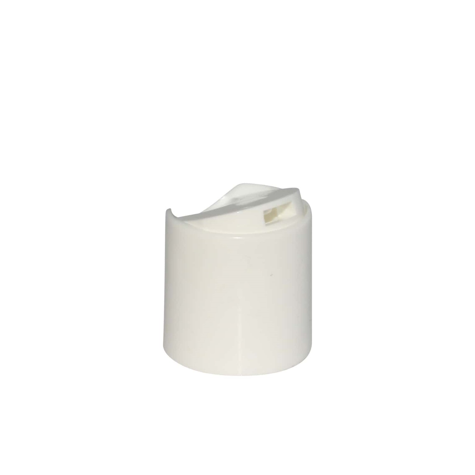 Csavaros kupak Disc Top, PP-műanyag, fehér, a következő szájnyíláshoz: GPI 20/410