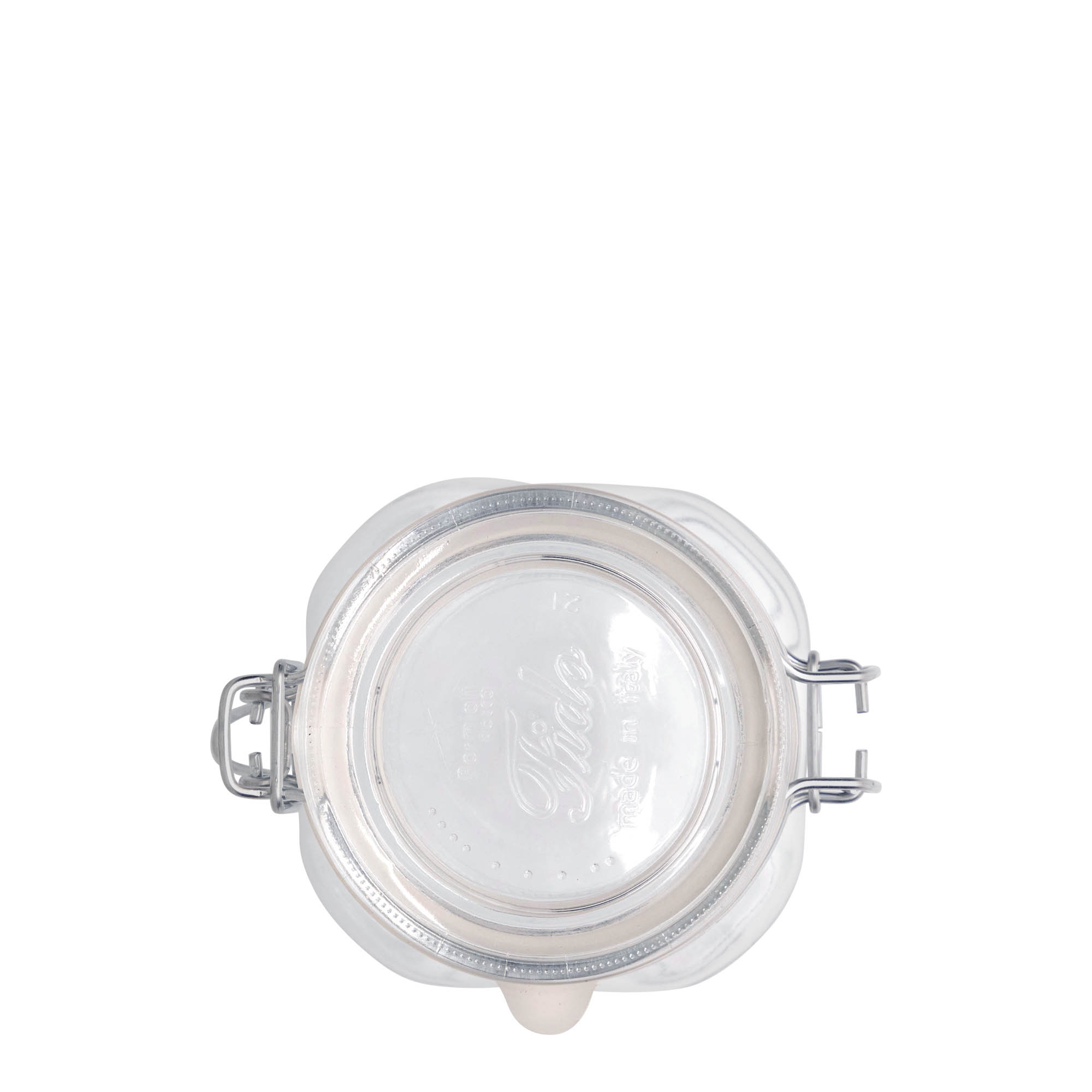 500 ml drótfüles üveg 'Fido', négyzet alakú, nyílás: drótfüles záróelem 500 ml drótfüles üveg 'Fido', négyzet alakú, nyílás: drótfüles záróelem